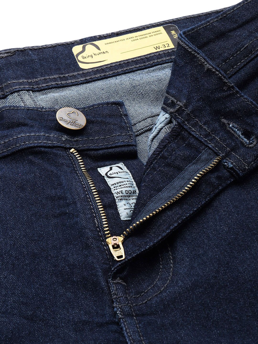 Being Human Men Slim Fit Stretchable Jeans - Image 4