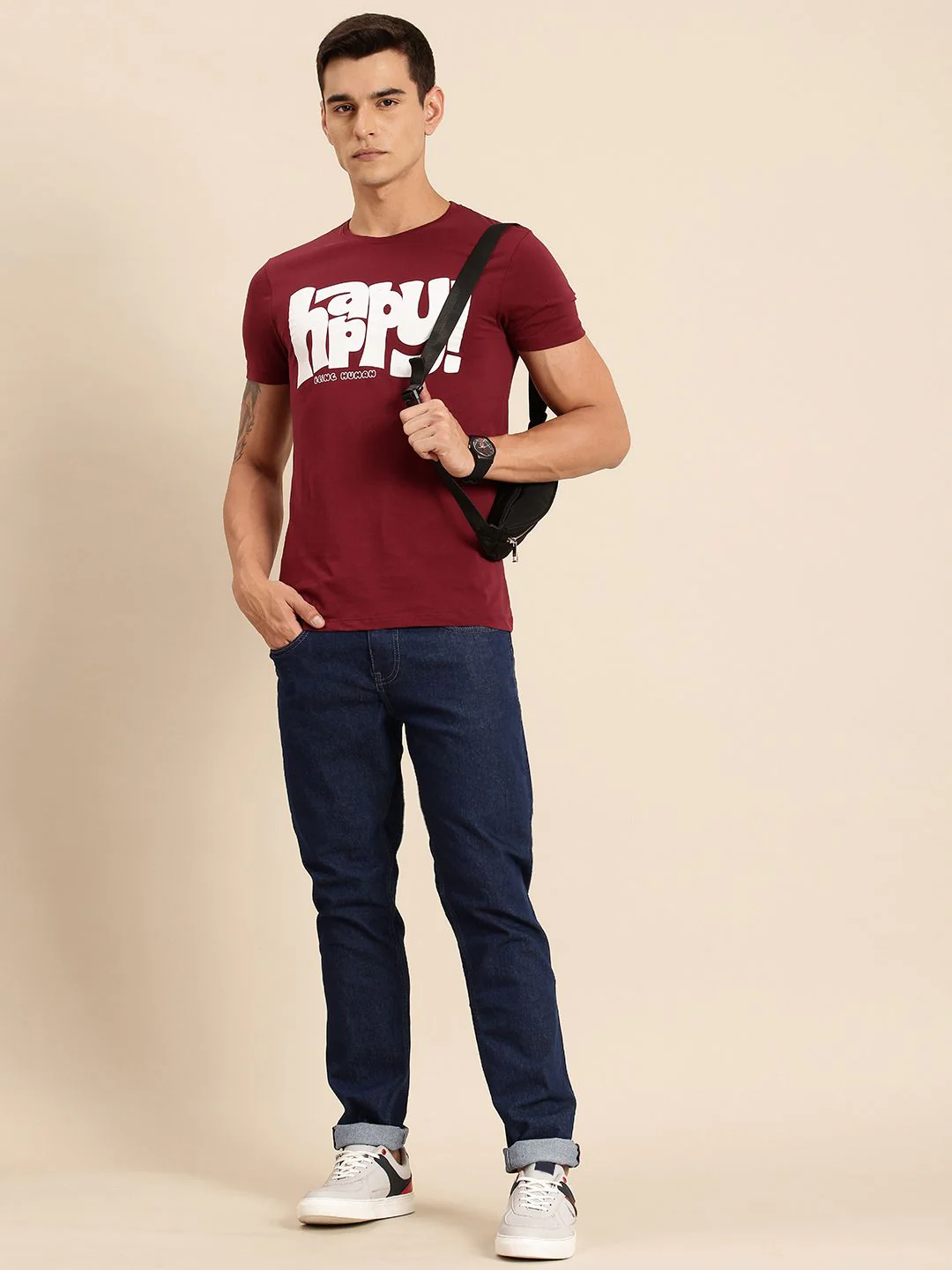 Being Human Men Slim Fit Stretchable Jeans - Image 5