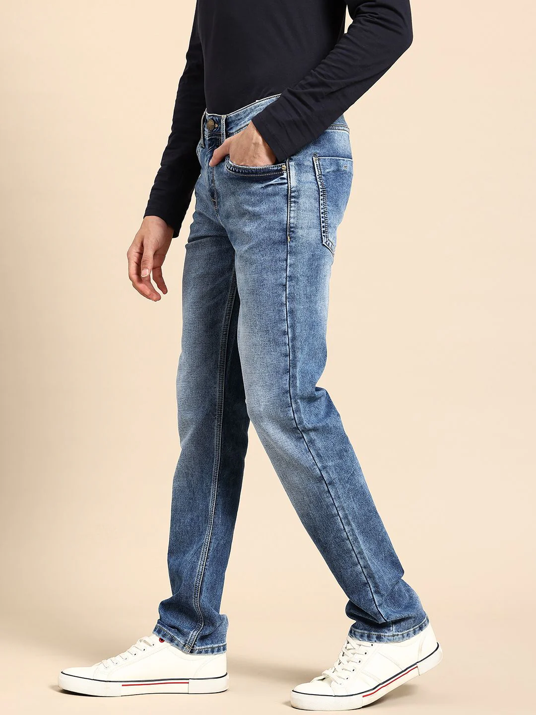 Being Human Men Slim Straight Fit Jeans - Image 2