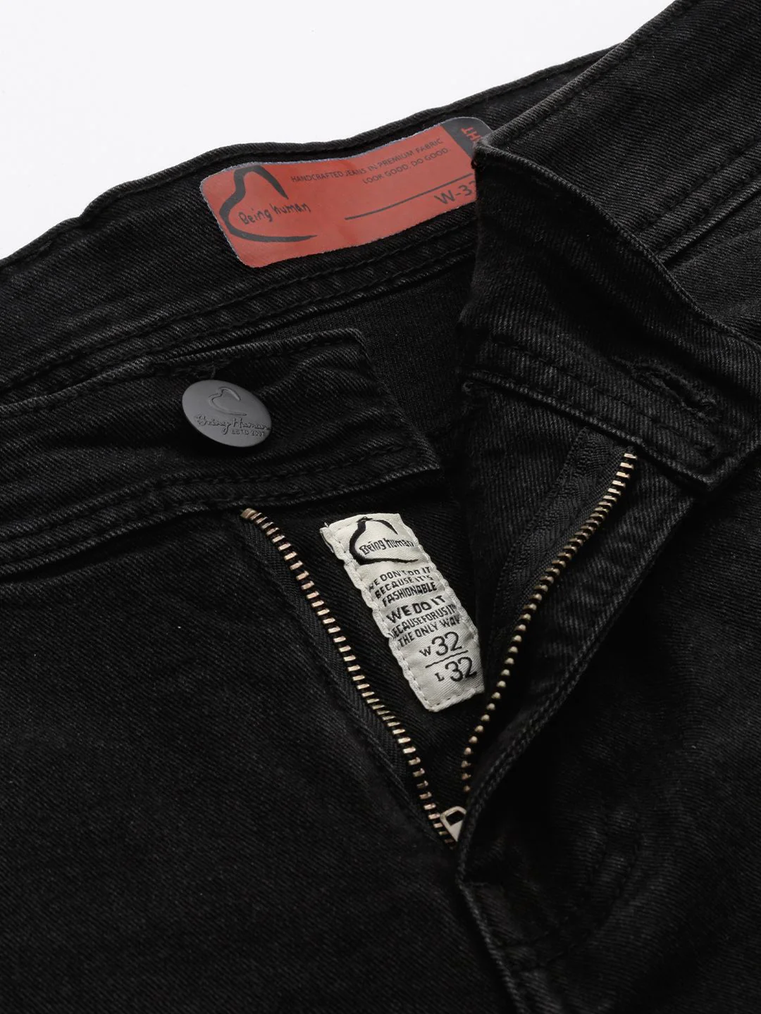 Being Human Men Straight Fit Light Fade Stretchable Jeans - Image 4