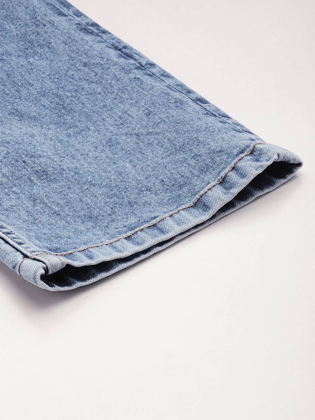 Being Human Men Straight Fit Low Distress Heavy Fade Stretchable Jeans - Image 7
