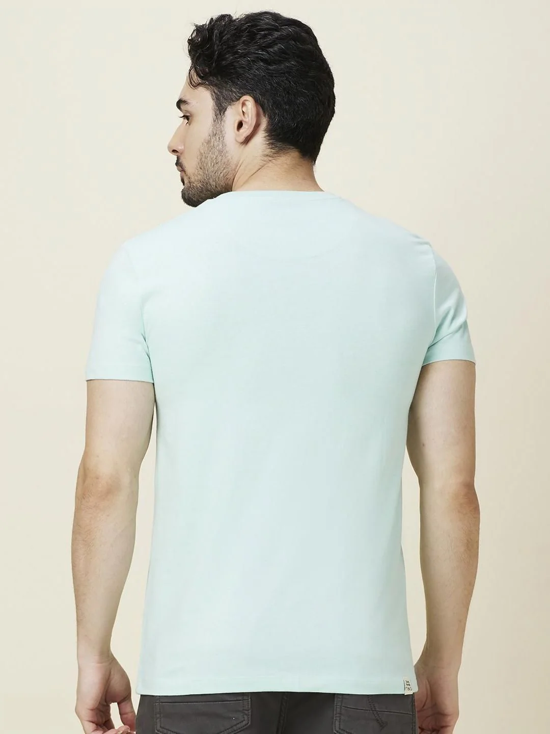 Being Human Men Typography Printed Round Neck Cotton Slim Fit T-shirt - Image 5