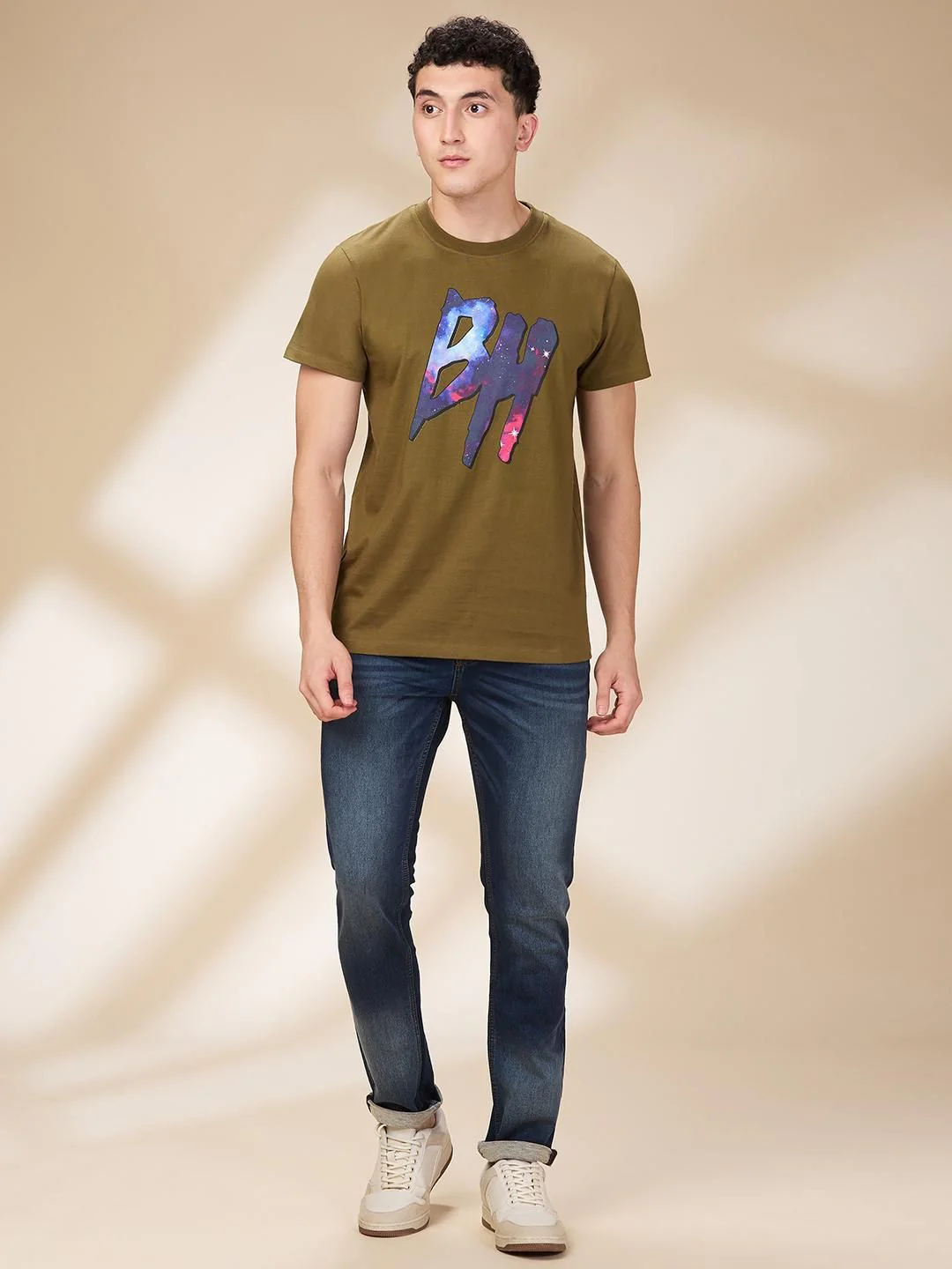 Being Human Men Typography Printed Round Neck Cotton T-shirt - Image 4