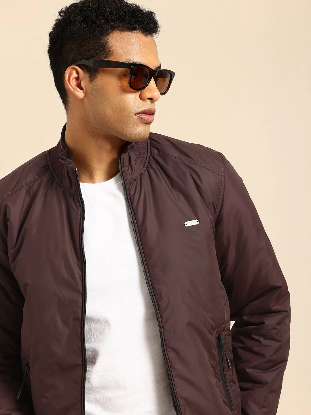 Being Human Mock Collar Bomber Jacket