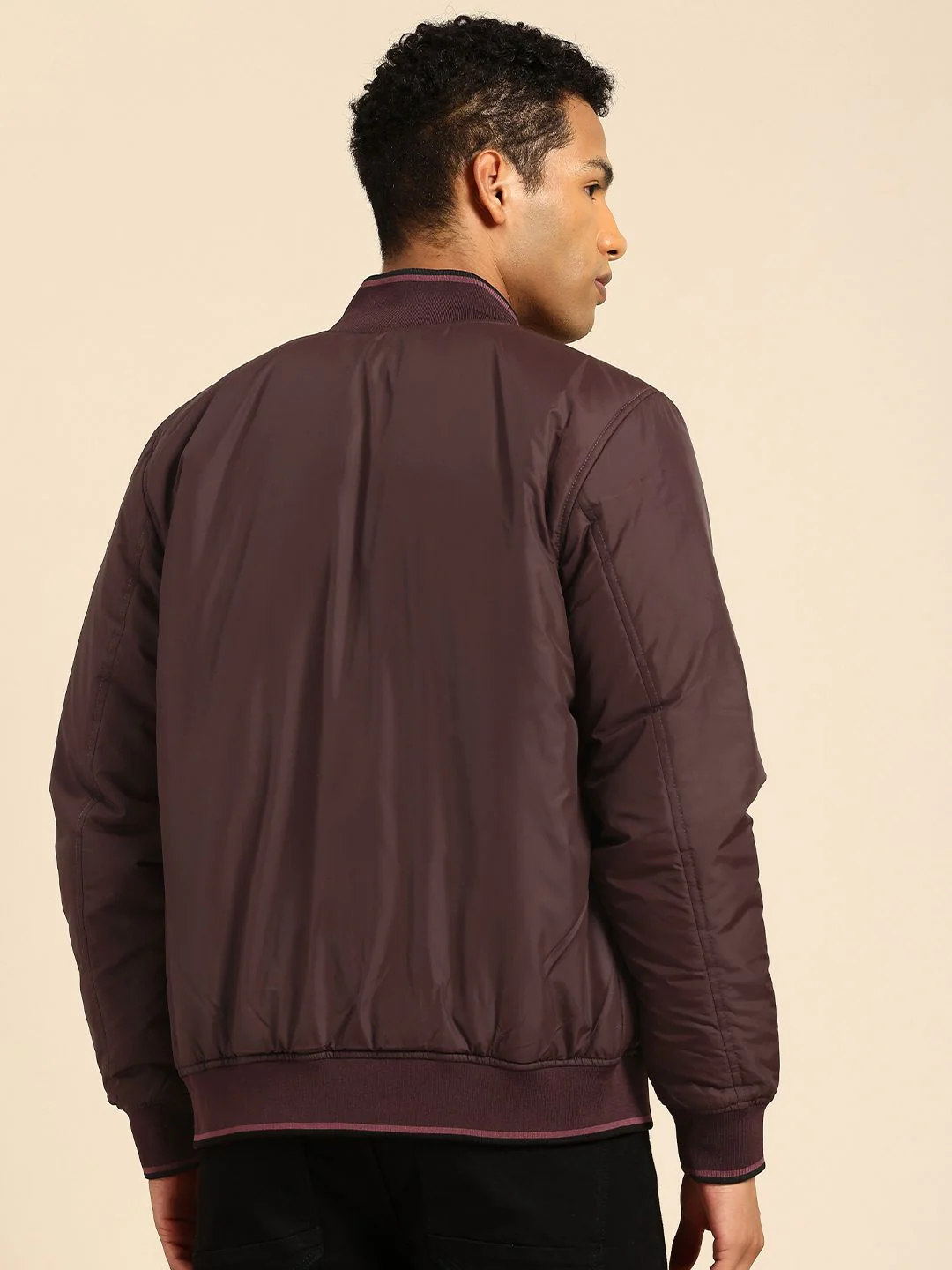 Being Human Mock Collar Bomber Jacket - Image 5