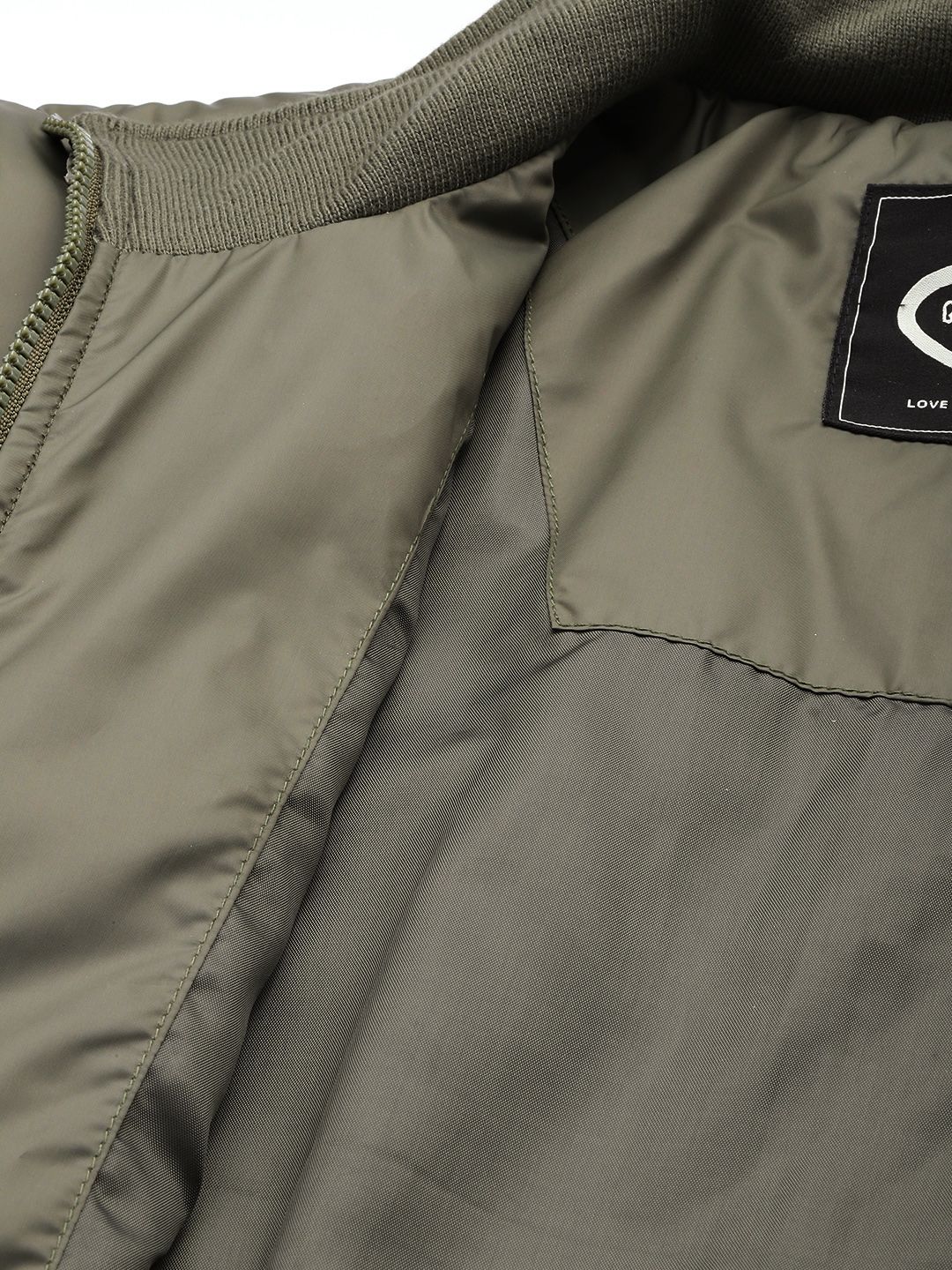 Being Human Mock Collar Bomber Jacket - Image 7