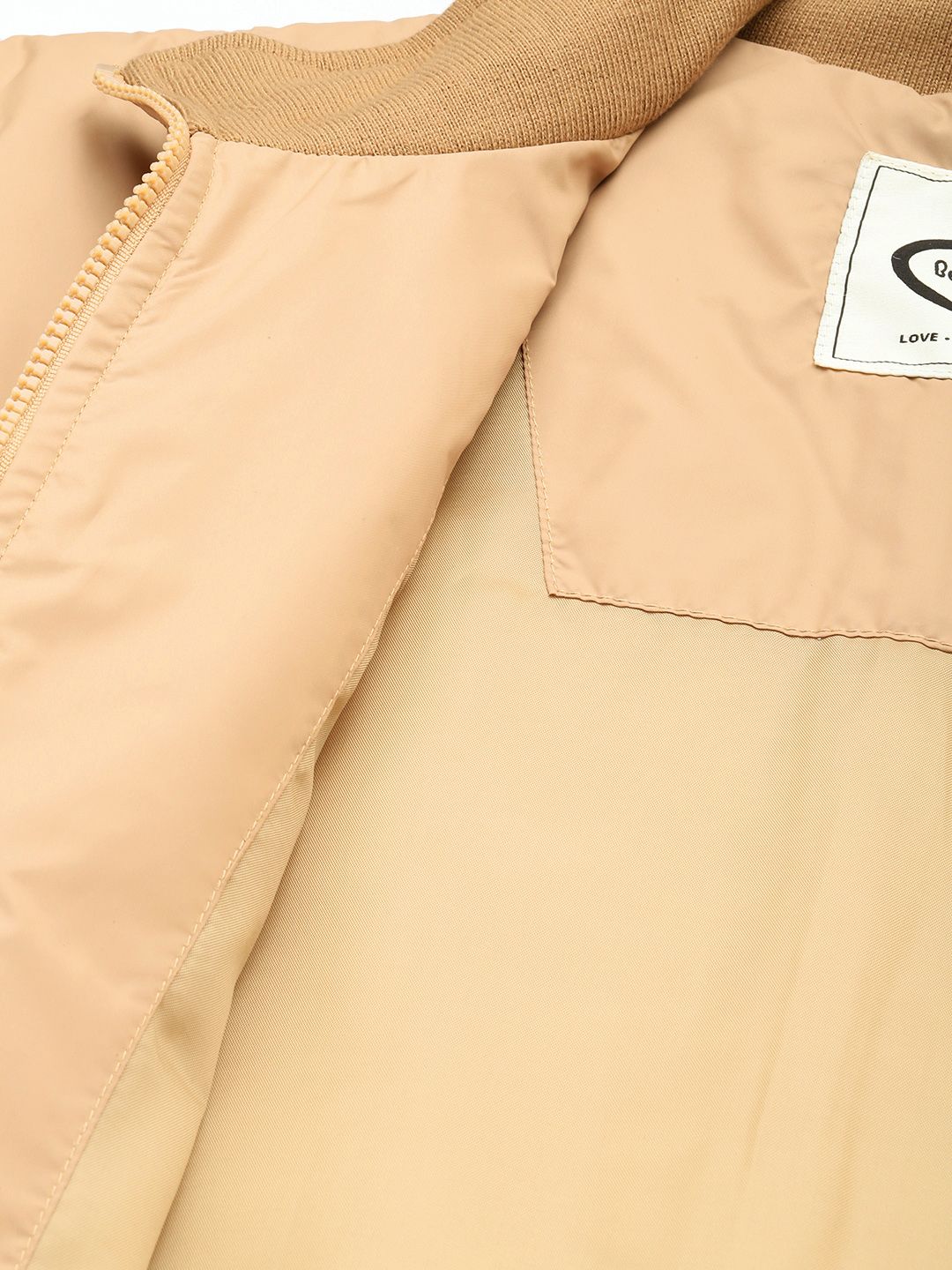 Being Human Mock Collar Bomber Jacket - Image 7