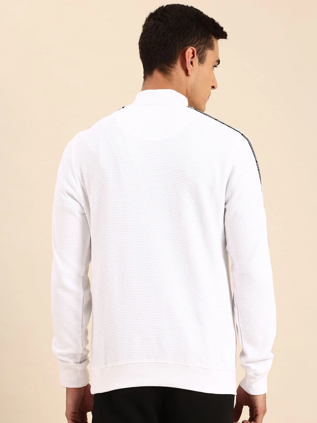 Being Human Mock Collar Pure Cotton Sweatshirt - Image 5