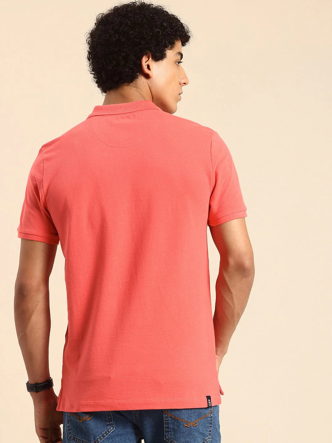 Being Human Polo Collar Pure Cotton T-shirt - Image 5