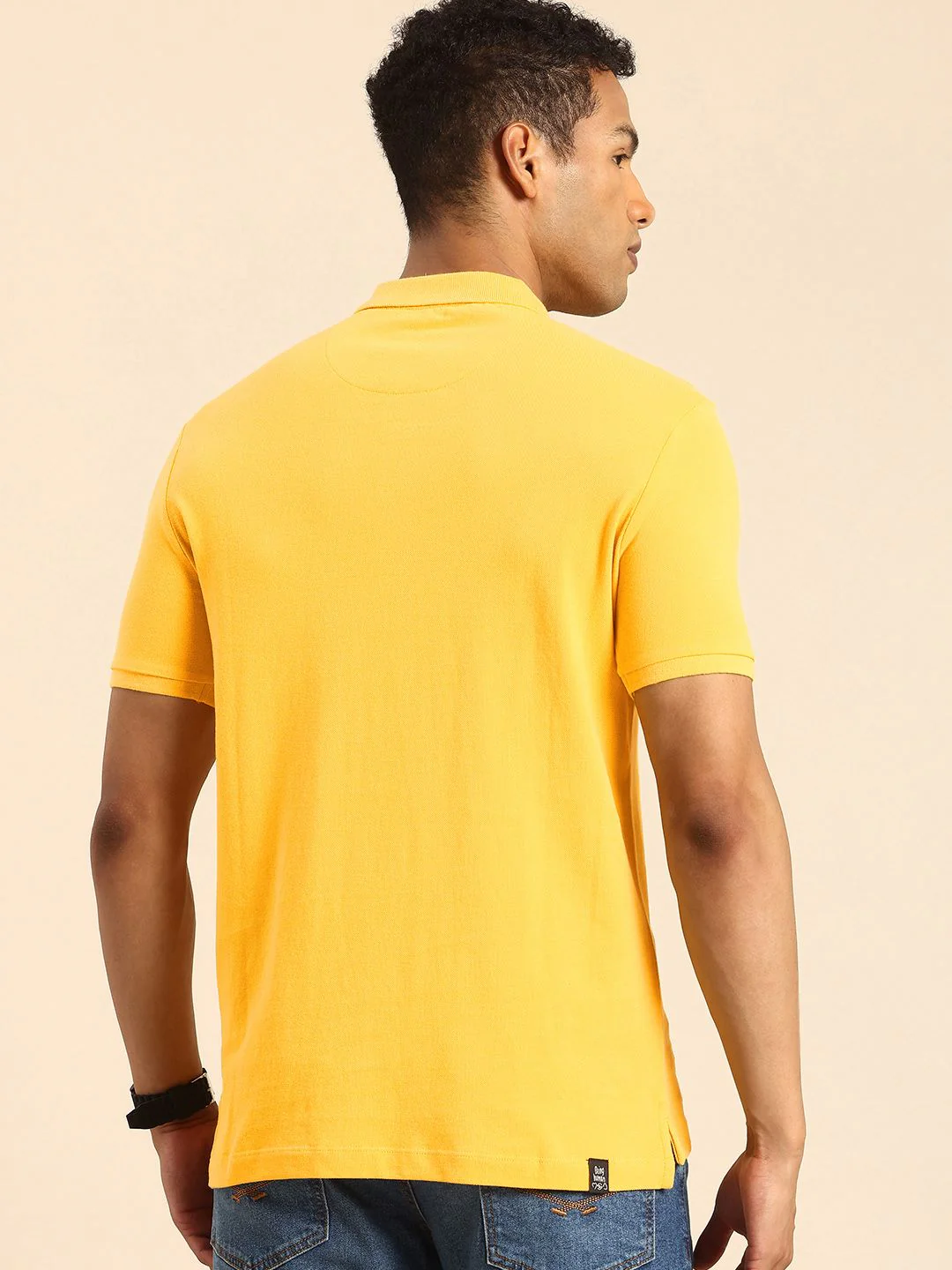 Being Human Polo Collar Pure Cotton T-shirt - Image 5