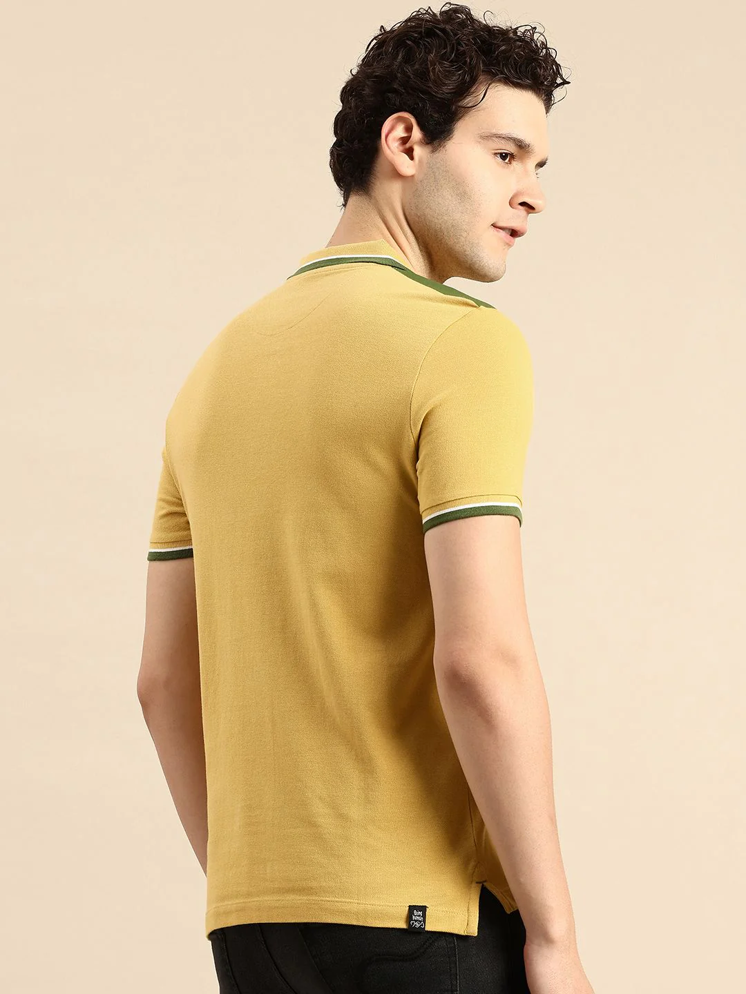 Being Human Polo Collar Pure Cotton T-shirt - Image 5