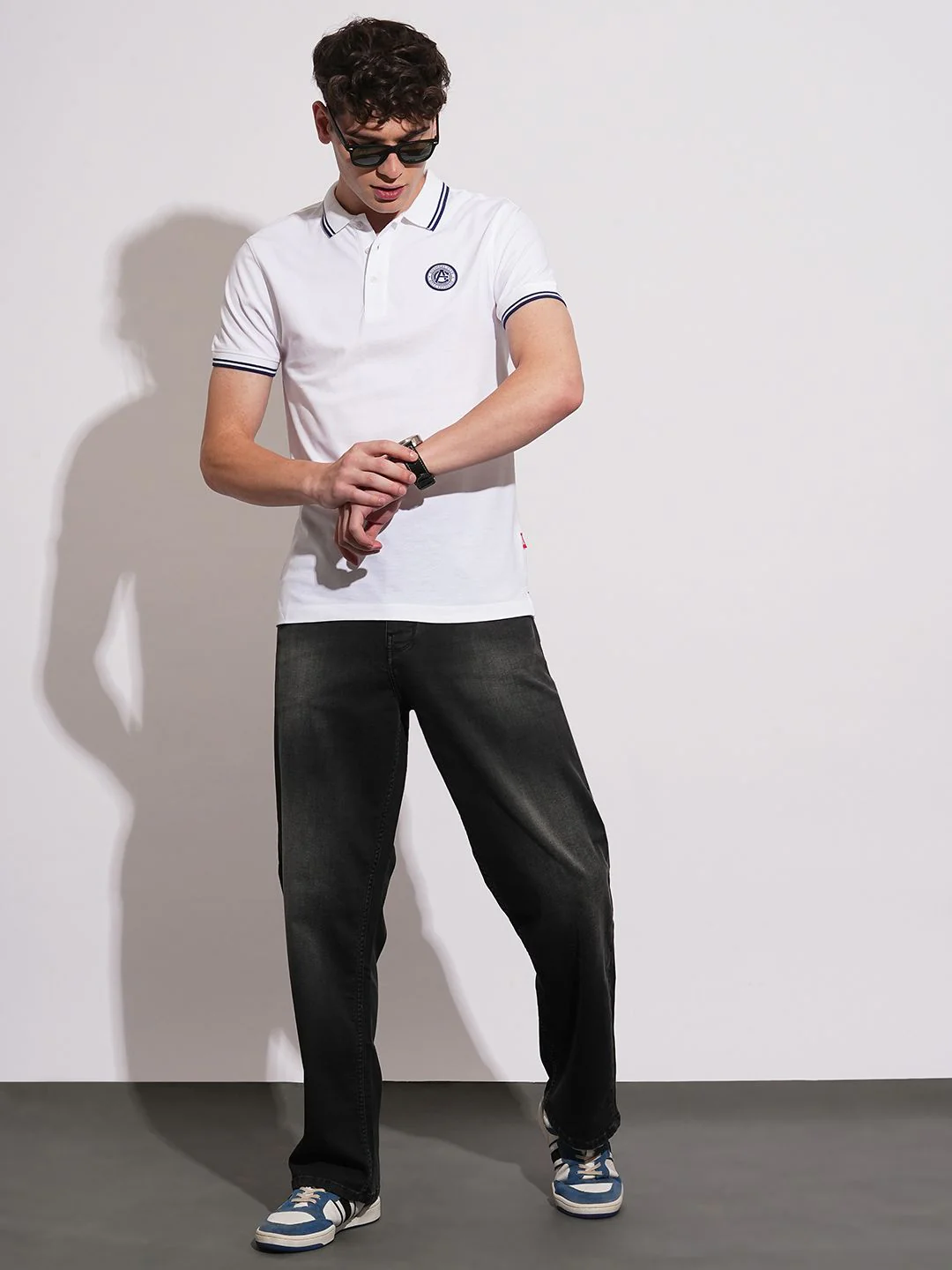 Being Human Polo Collar Pure Cotton T-shirt - Image 4