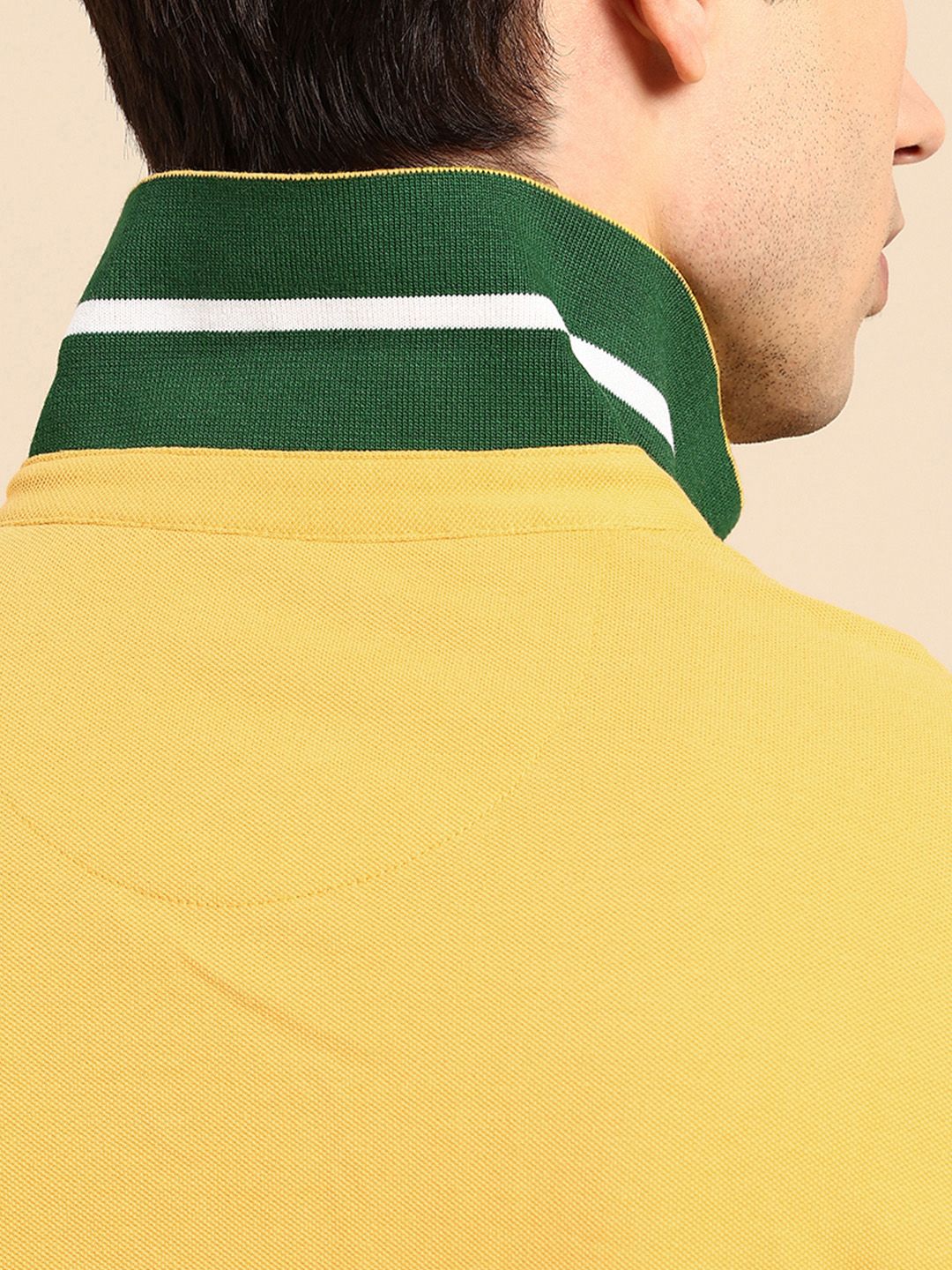 Being Human Polo Collar Pure Cotton T-shirt - Image 6