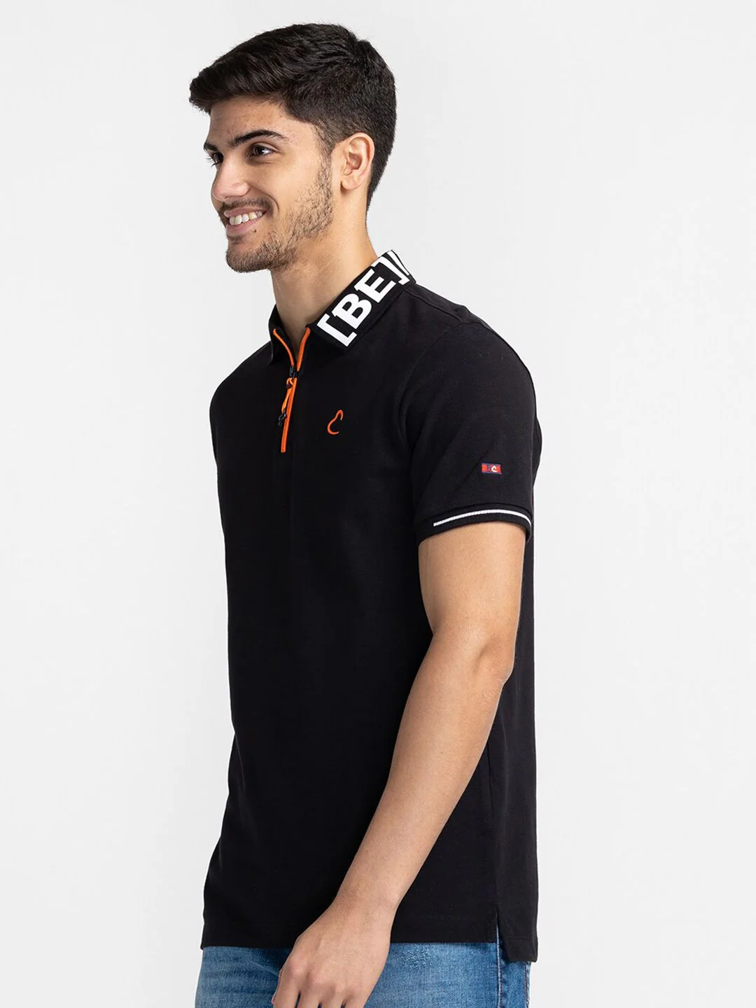 Being Human Polo Collar Regular Sleeves T-shirt - Image 3