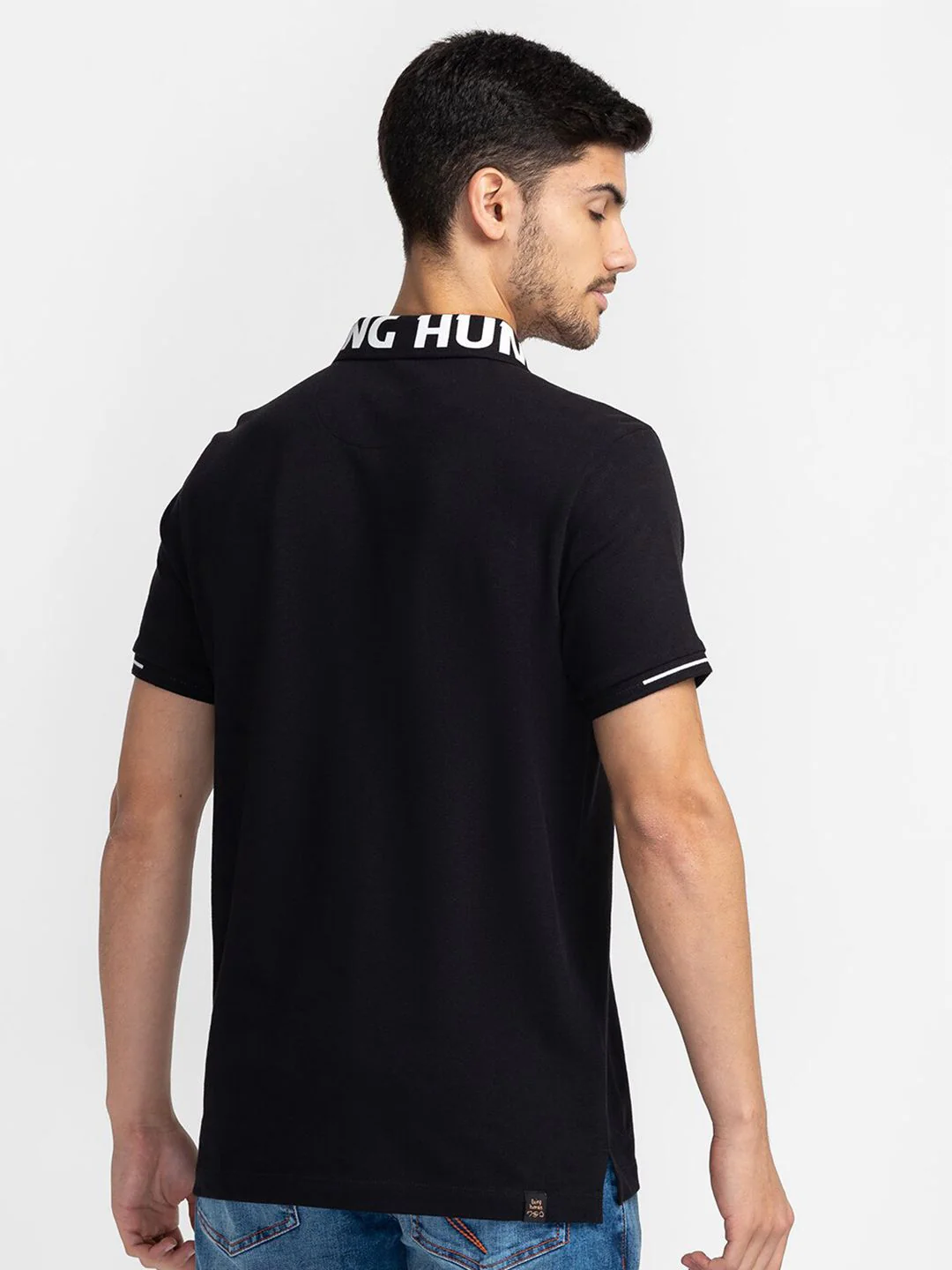 Being Human Polo Collar Regular Sleeves T-shirt - Image 5