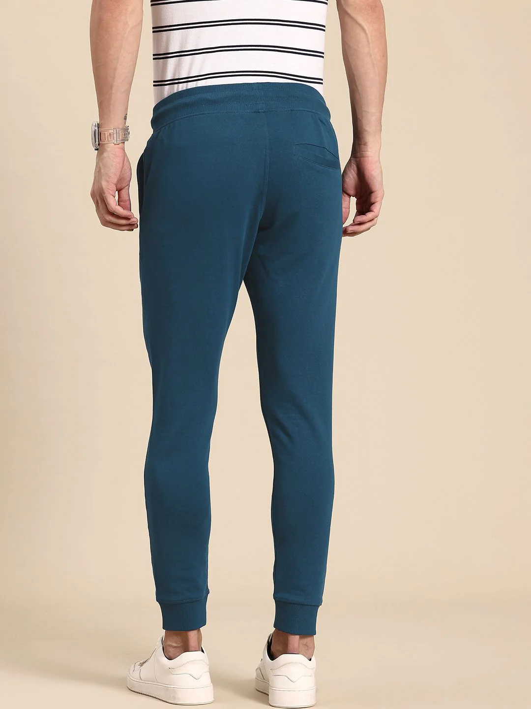 Being Human Printed Detail Joggers - Image 3