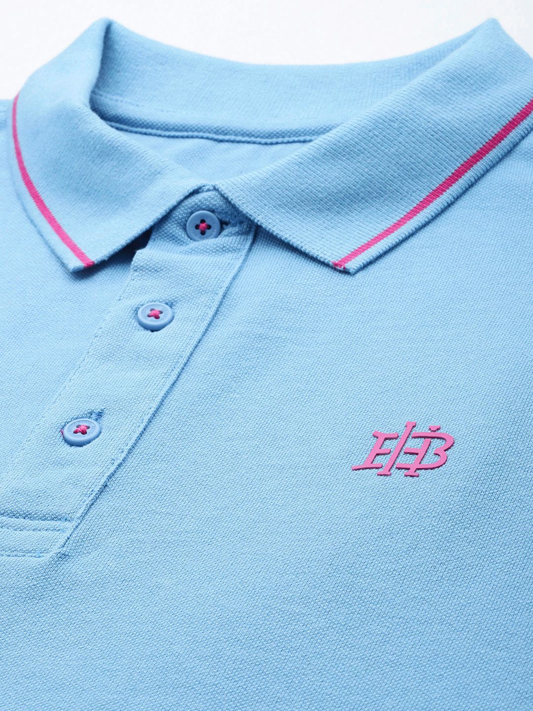 Being Human Printed Polo Collar Pure Cotton T-shirt - Image 2