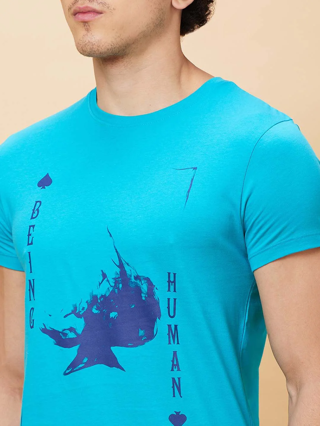 Being Human Printed Pure Cotton T-shirt - Image 2