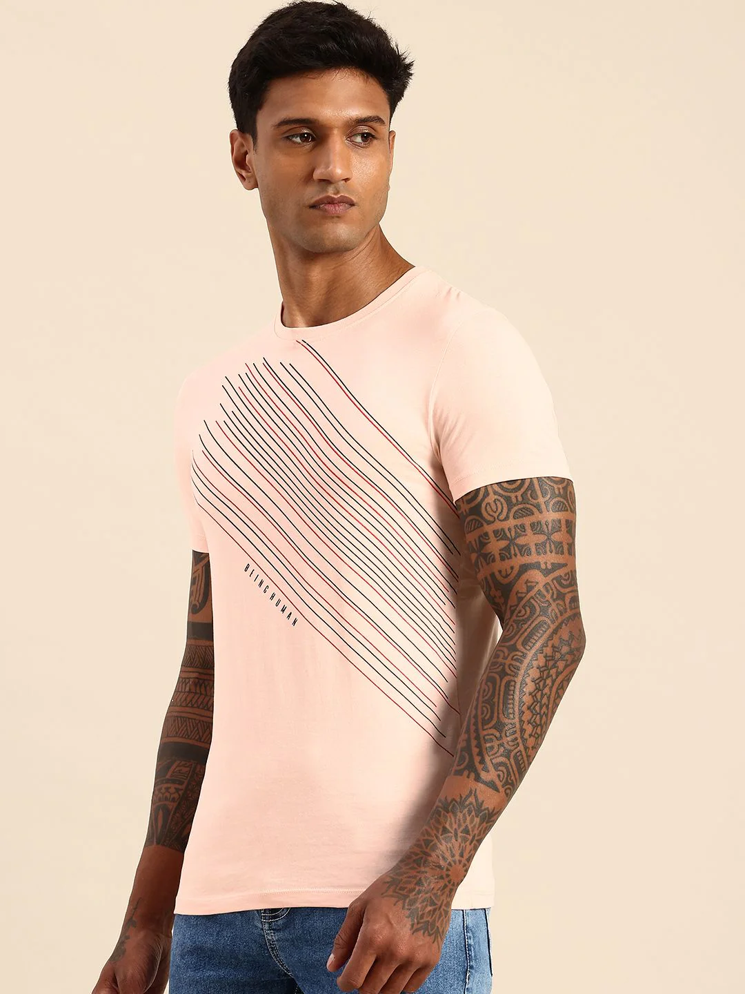 Being Human Printed Pure Cotton T-shirt - Image 3