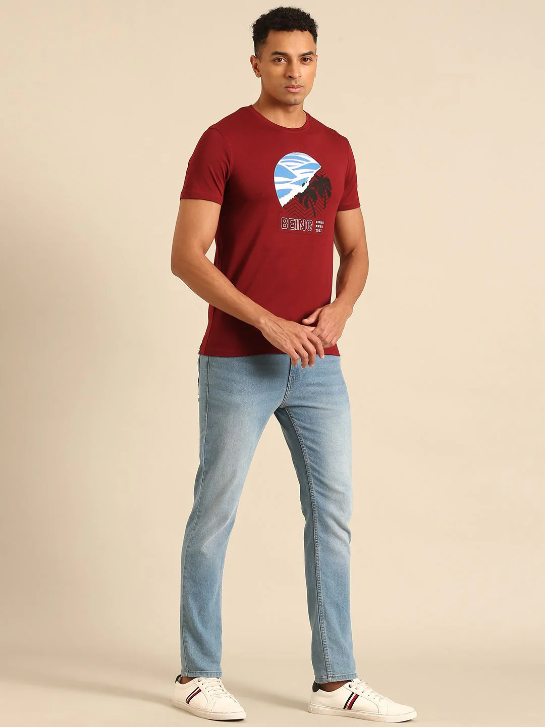 Being Human Printed Pure Cotton T-shirt - Image 4