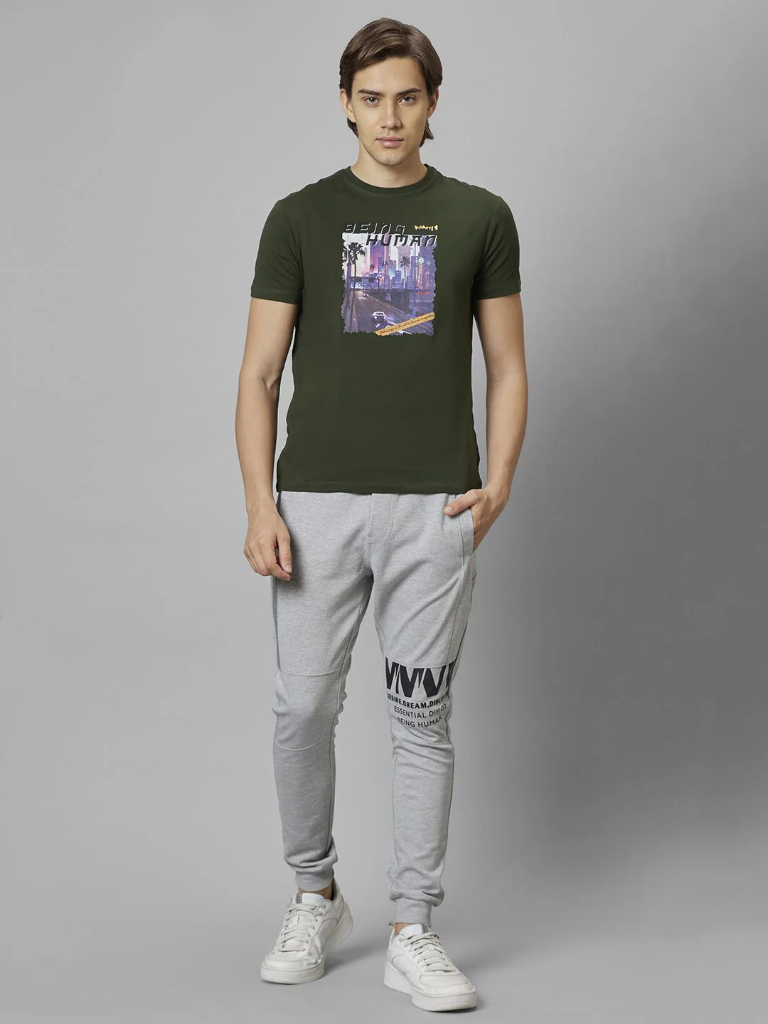 Being Human Printed T-shirt - Image 4