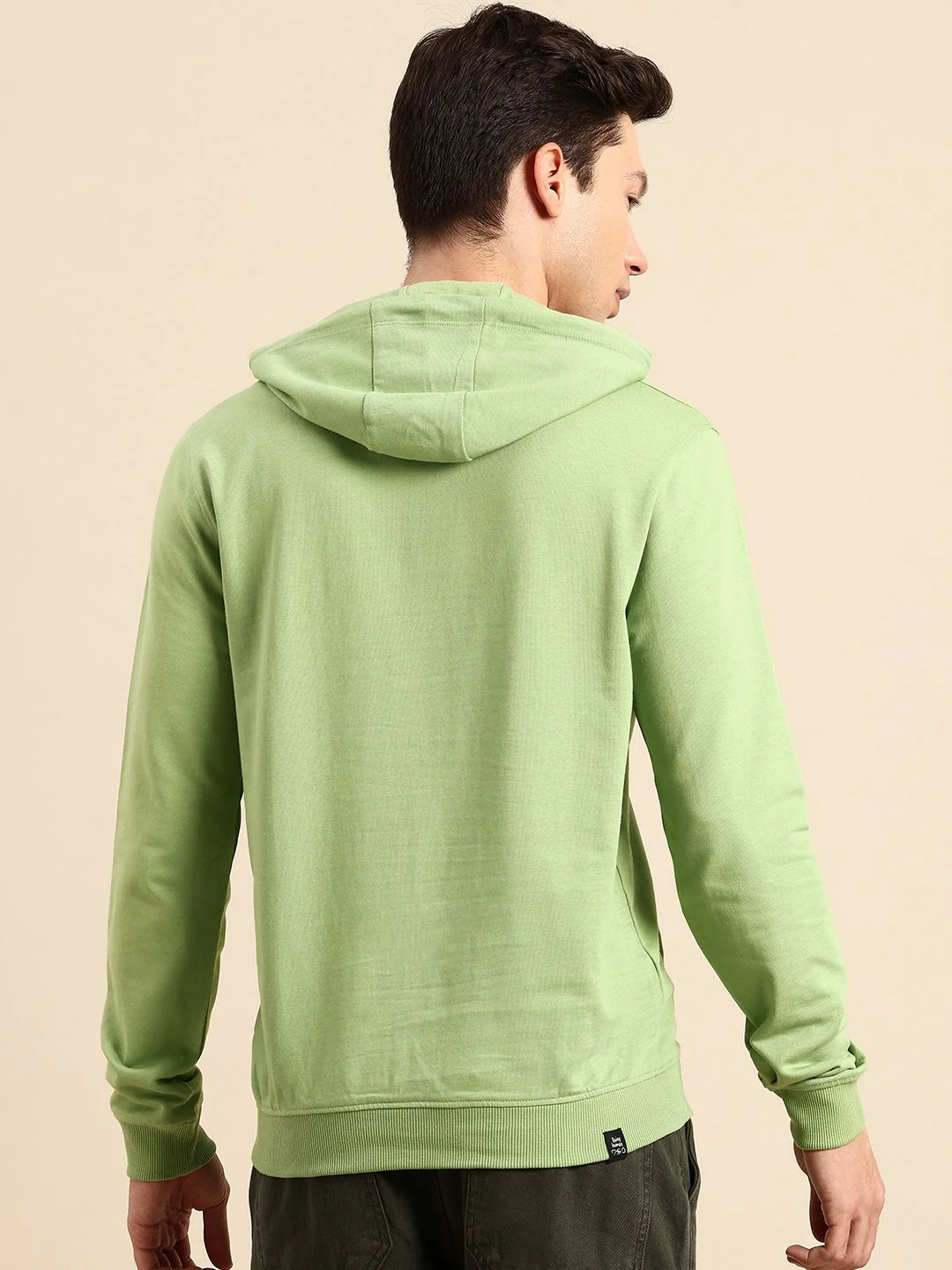 Being Human Pure Cotton Brad Logo Printed Hooded Sweatshirt - Image 5