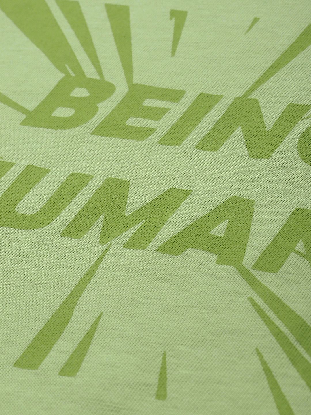 Being Human Pure Cotton Brand Logo Printed T-shirt - Image 2