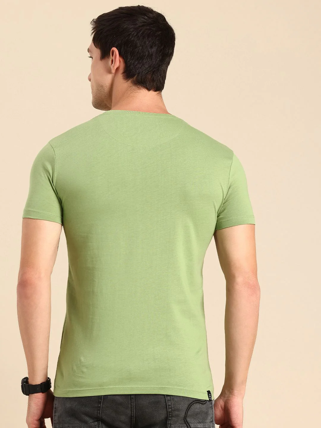 Being Human Pure Cotton Brand Logo Printed T-shirt - Image 5