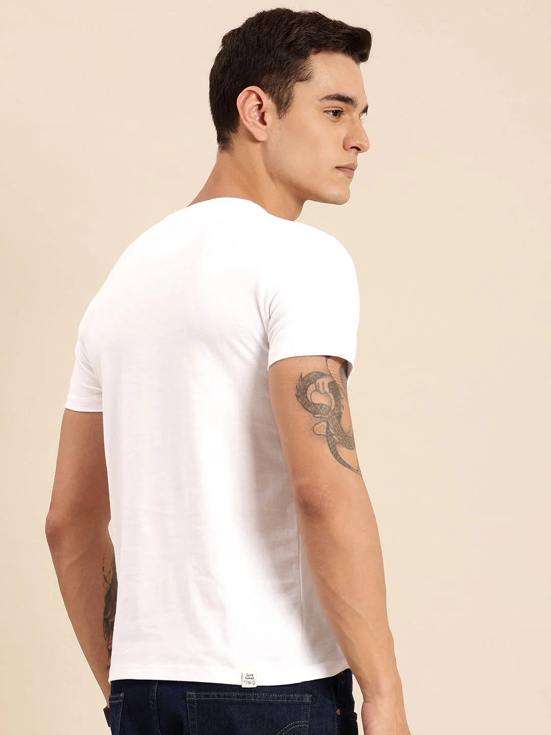 Being Human Pure Cotton Graphic Printed T-shirt - Image 5