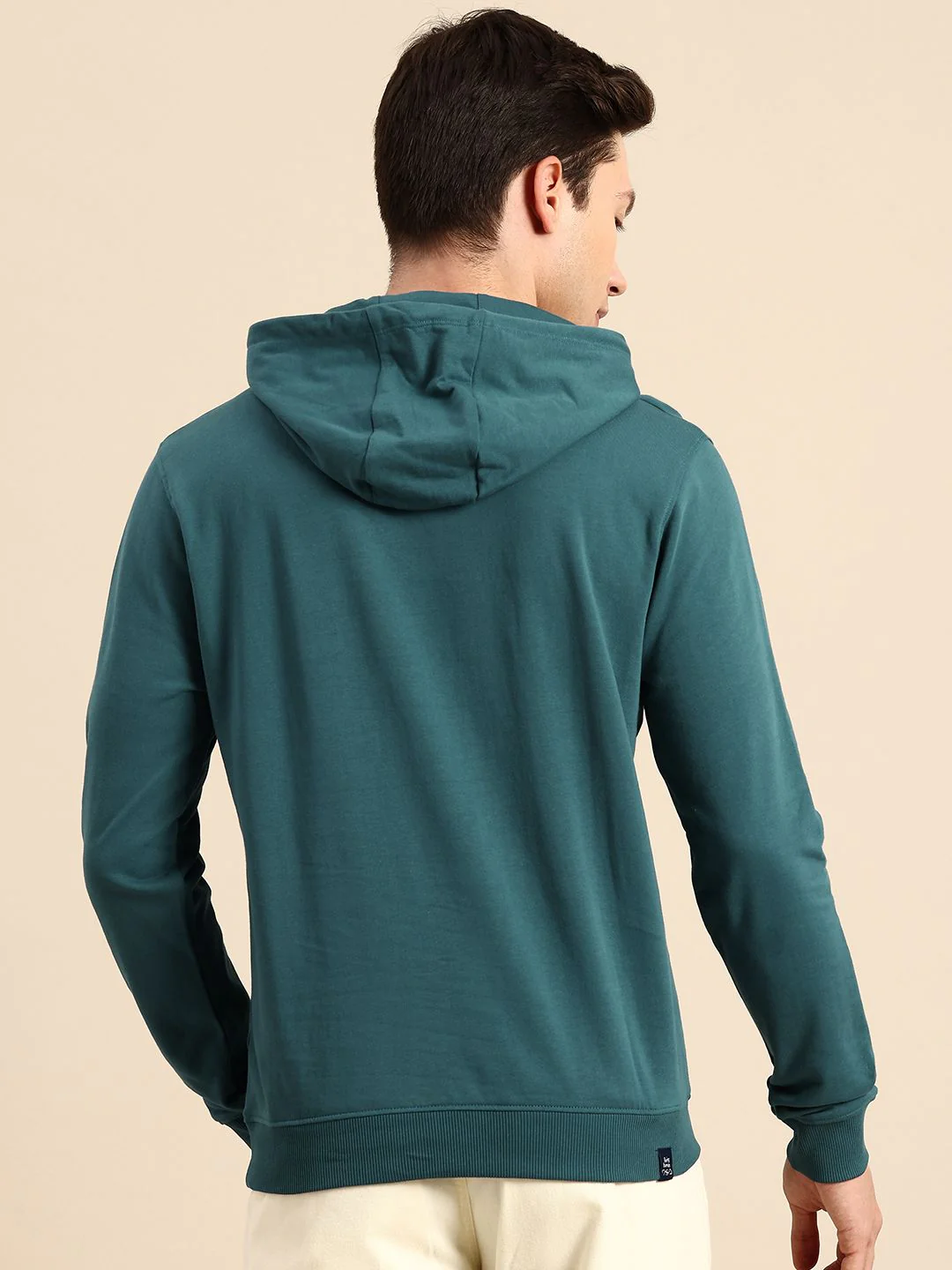 Being Human Pure Cotton Printed Hooded Sweatshirt - Image 5