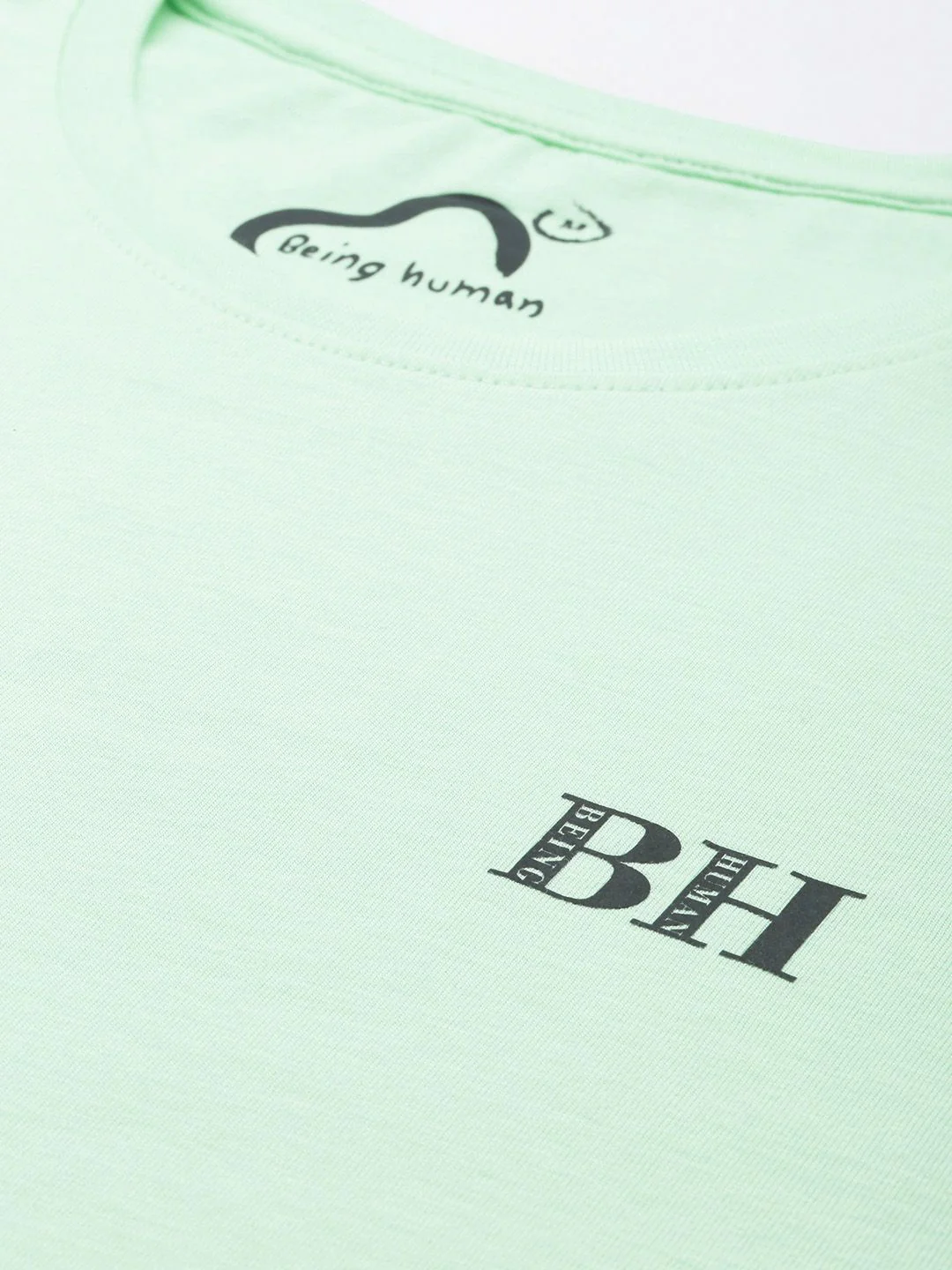 Being Human Pure Cotton Round Neck Casual T-shirt - Image 2
