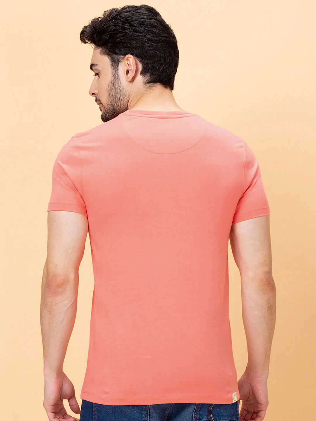 Being Human Round Neck Pure Cotton Casual T-shirt - Image 4
