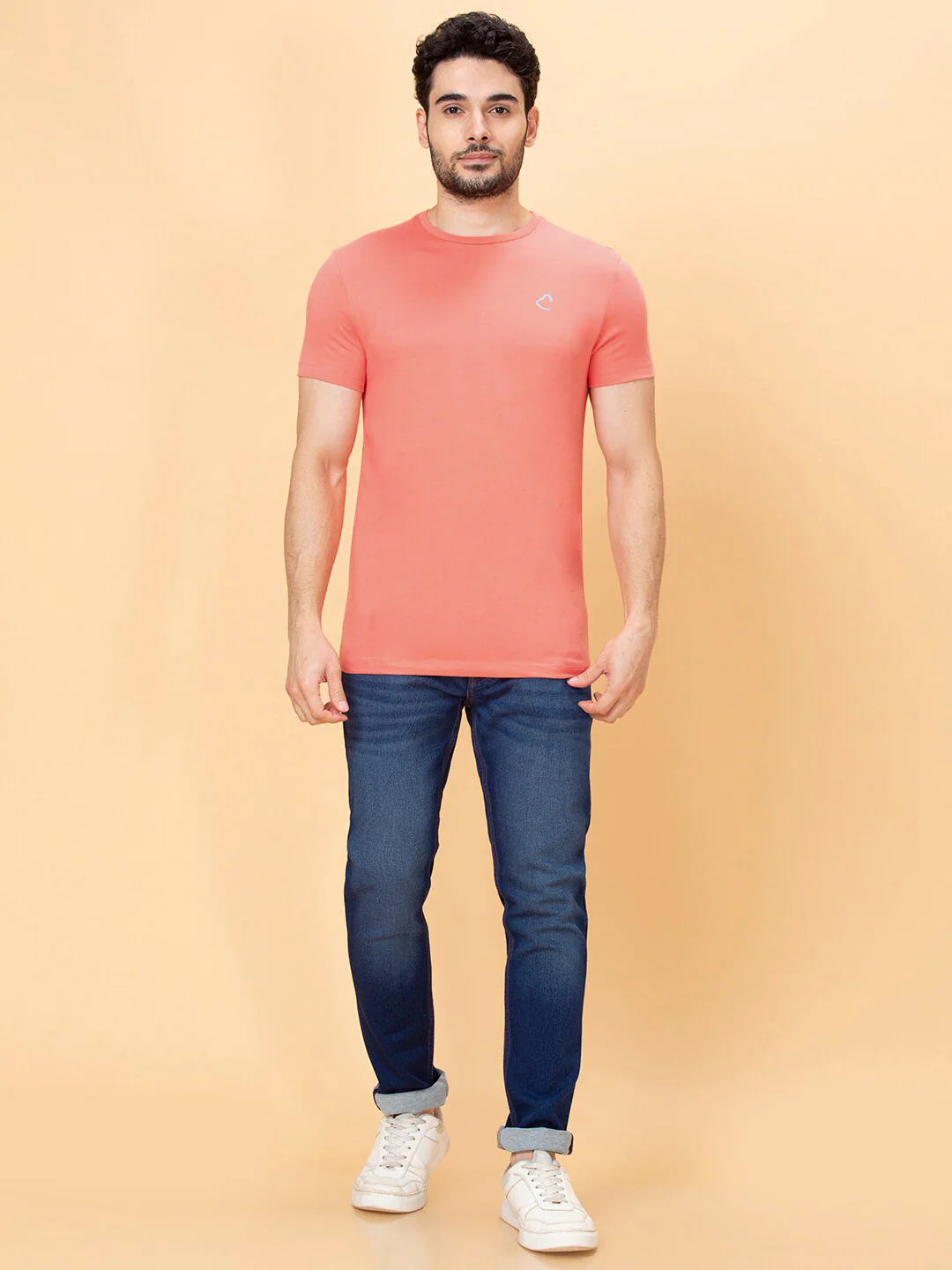 Being Human Round Neck Pure Cotton Casual T-shirt - Image 5