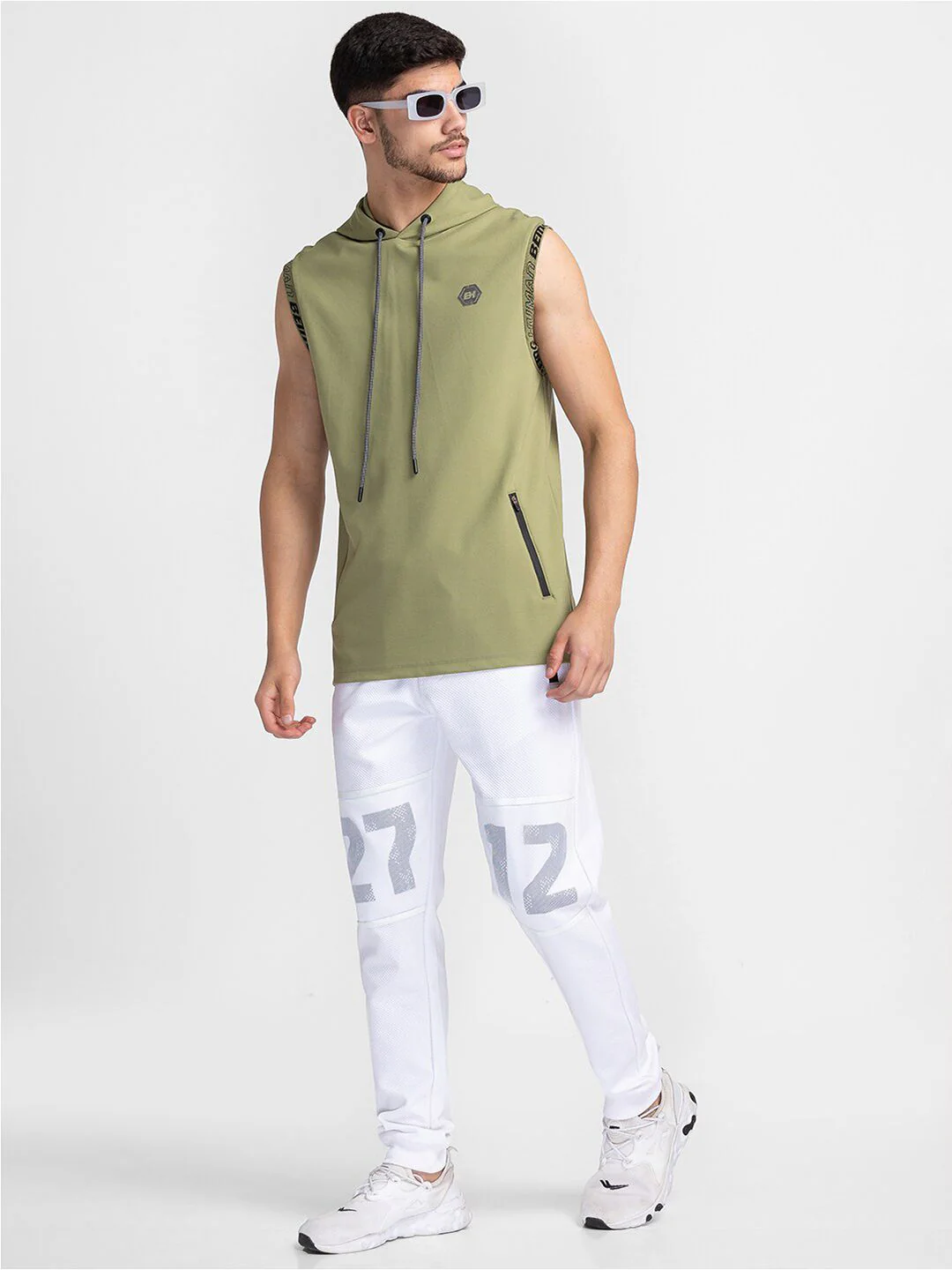 Being Human Sleeveless Hooded T-shirt - Image 6