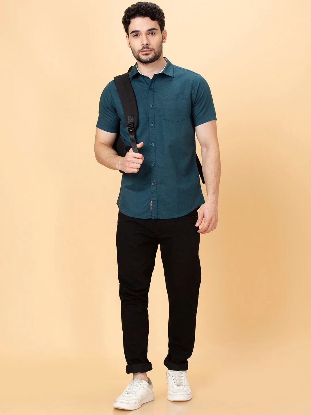 Being Human Spread Collar Slim Fit Casual Shirt - Image 6