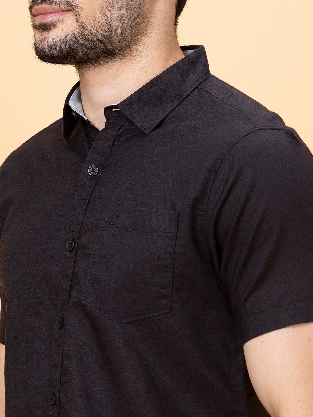 Being Human Spread Collar Slim Fit Cotton Casual Shirt - Image 2