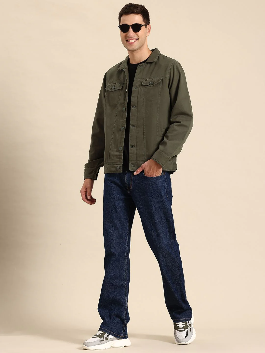 Being Human Spread Collar Tailored Jacket - Image 4