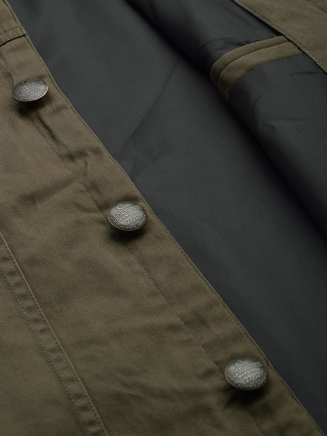Being Human Spread Collar Tailored Jacket - Image 7