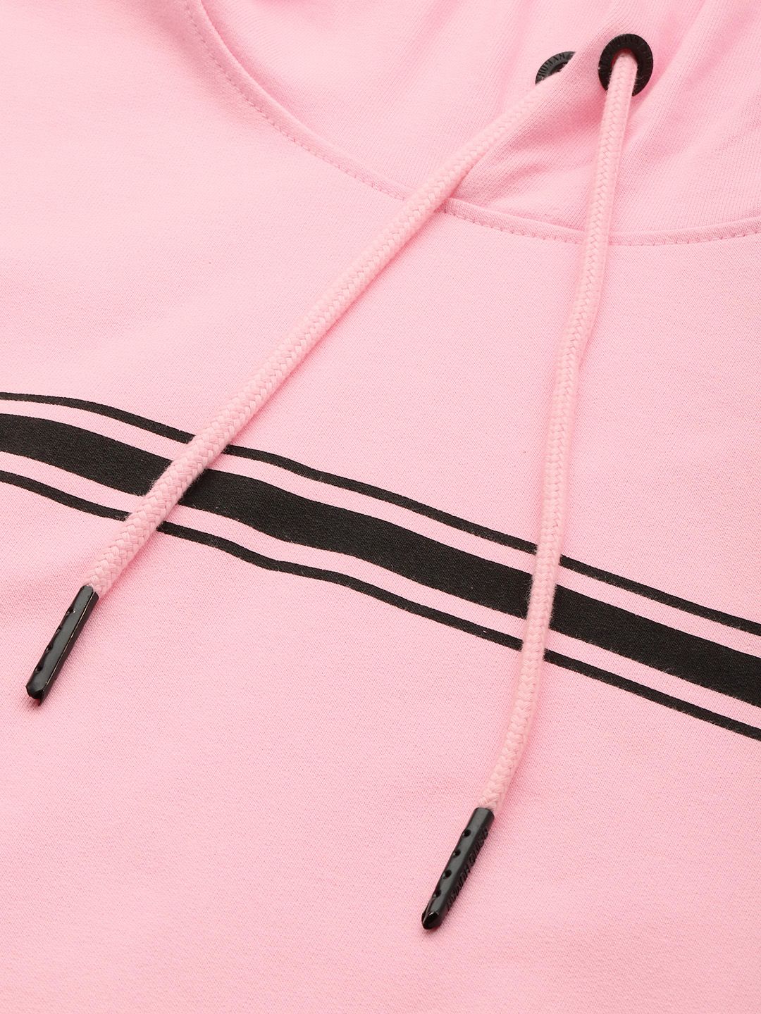 Being Human Striped Pure Cotton Hooded Sweatshirt - Image 2