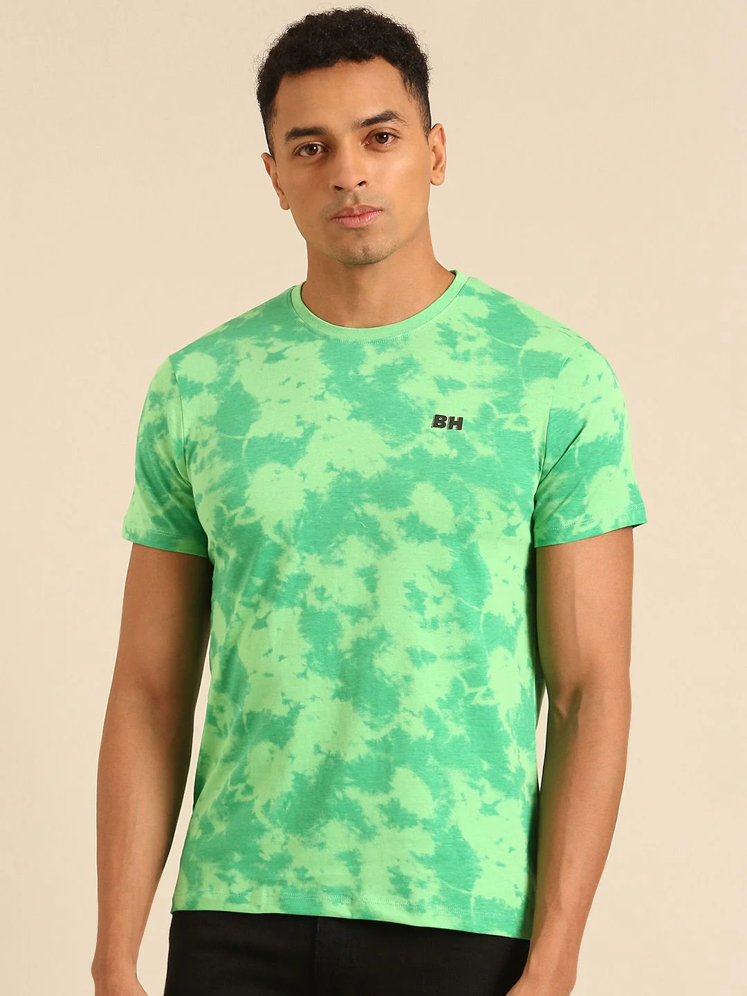 Being Human Tie and Dye Pure Cotton T-shirt - Image 3