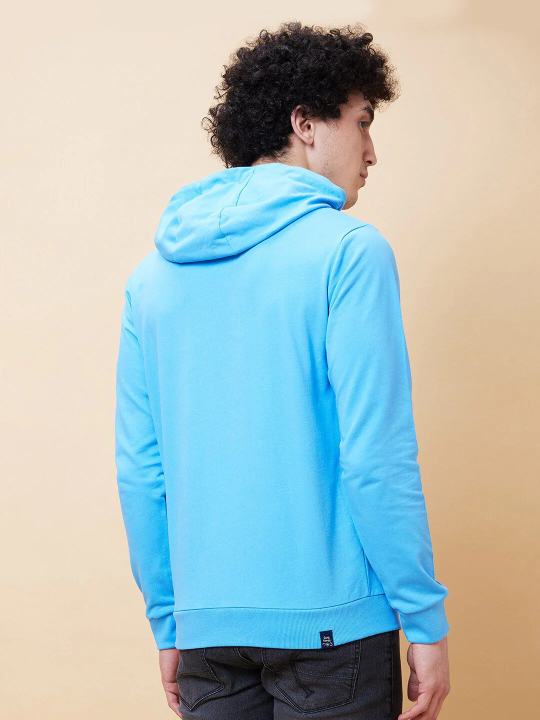 Being Human Typography Printed Hooded Pullover Sweatshirt - Image 5
