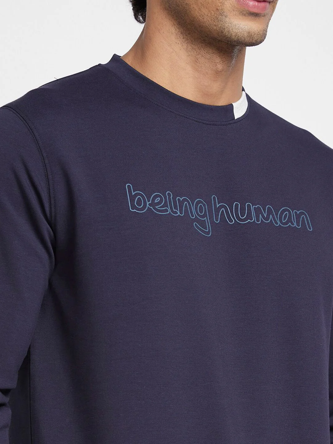 Being Human Typography Printed Pullover - Image 2