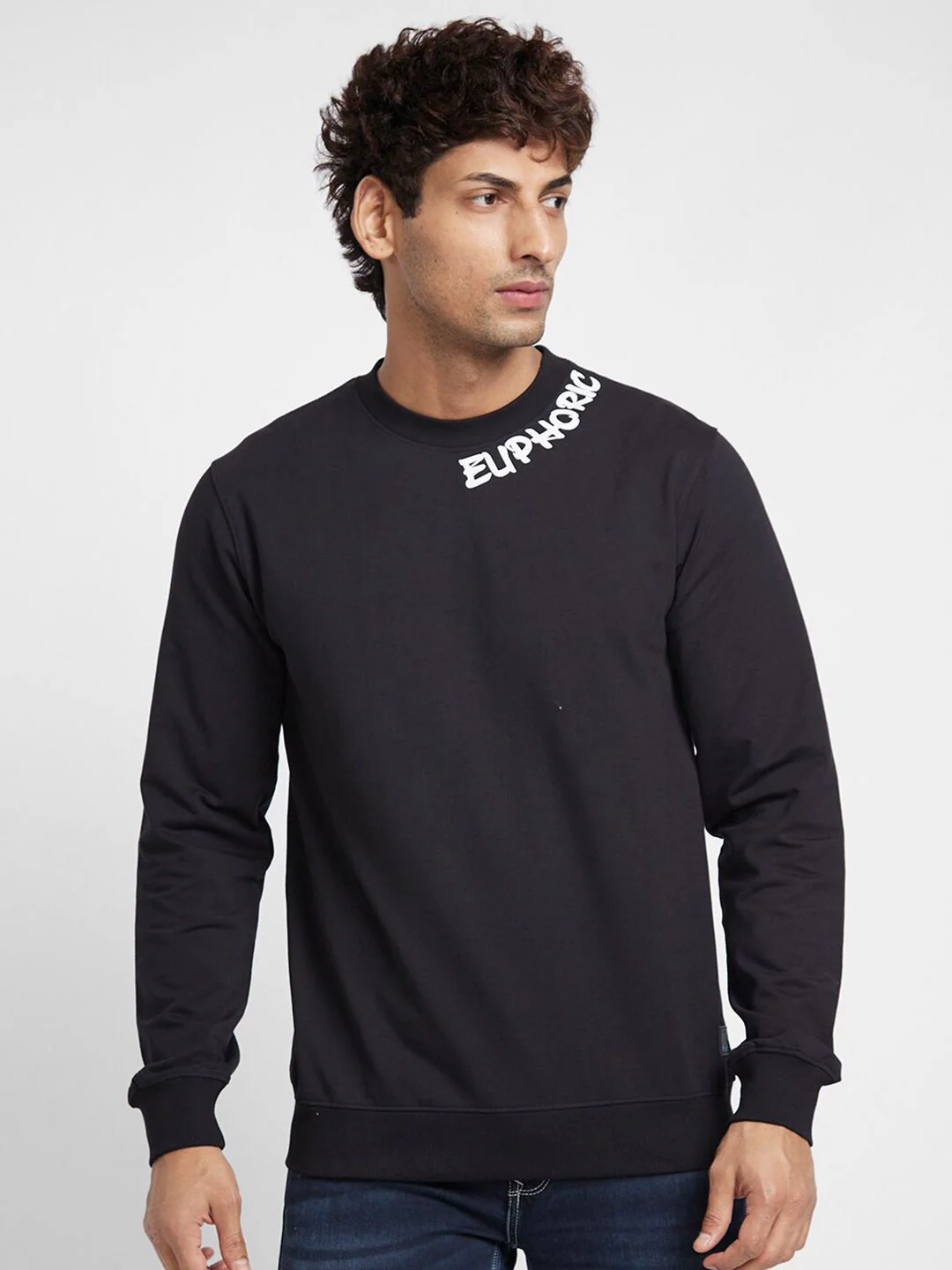 Being Human Typography Printed Pullover