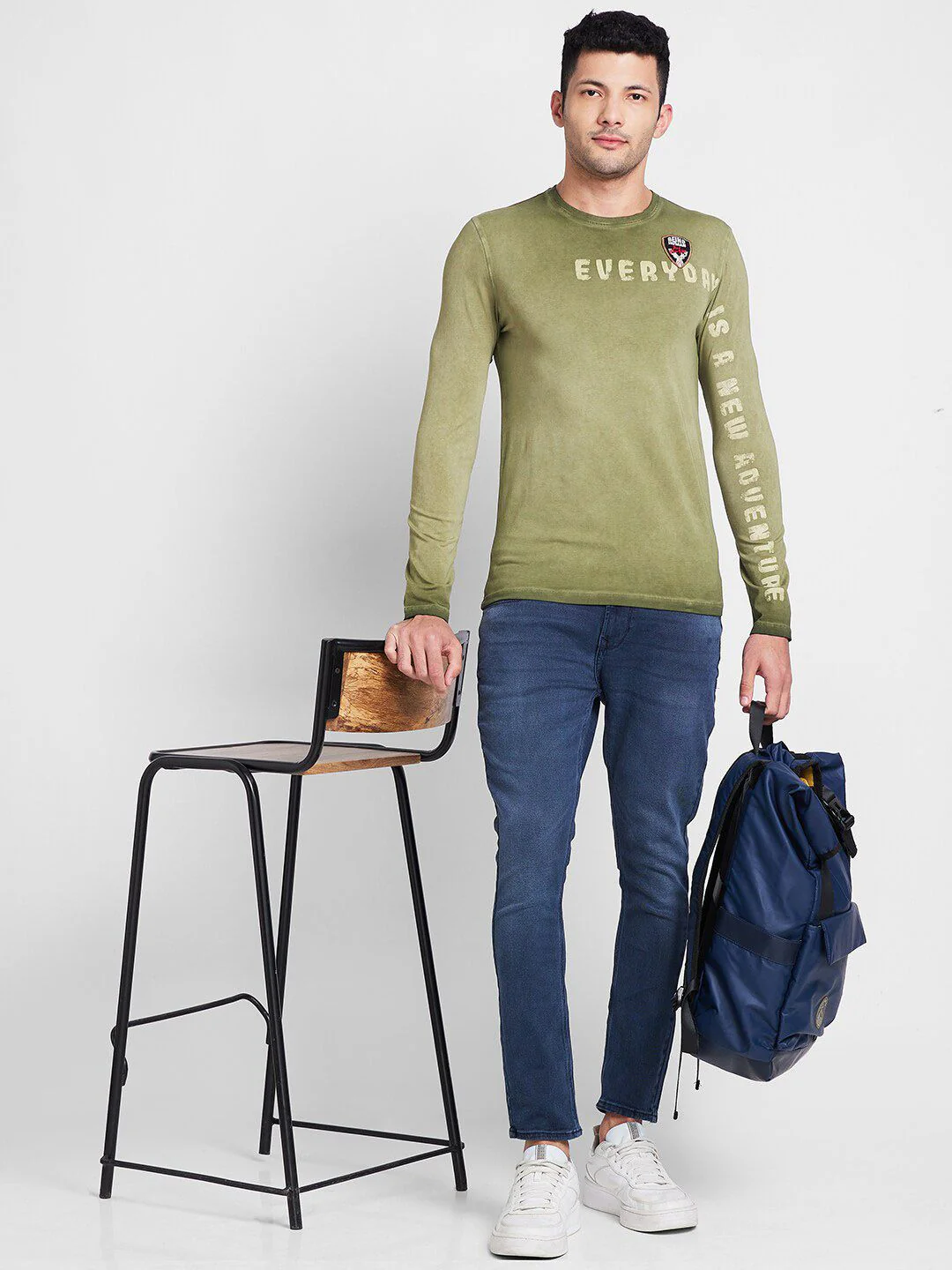 Being Human Typography Printed Round Neck T-shirt - Image 6