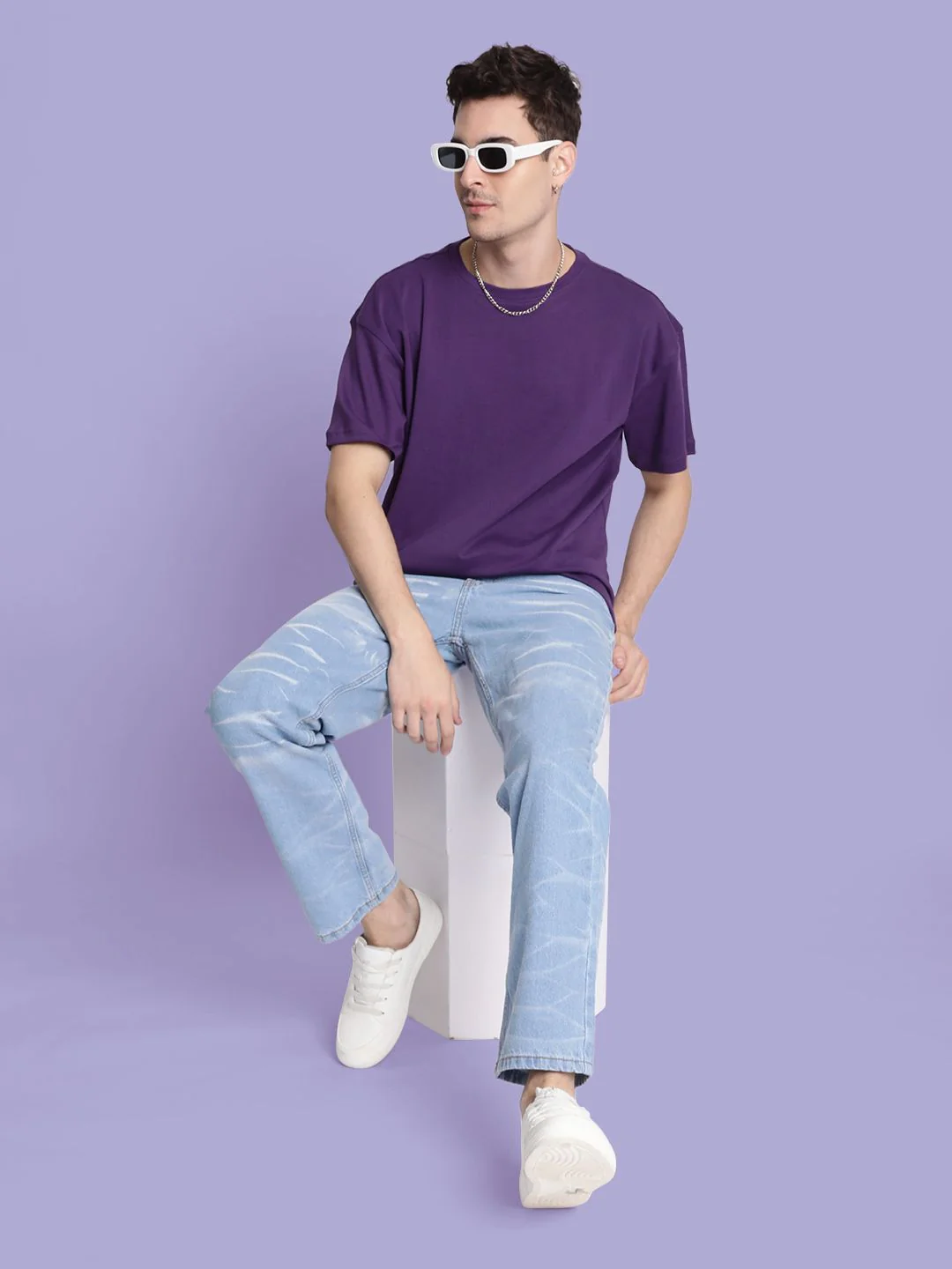Bene Kleed Men Drop-Shoulder Sleeves T-shirt - Image 6
