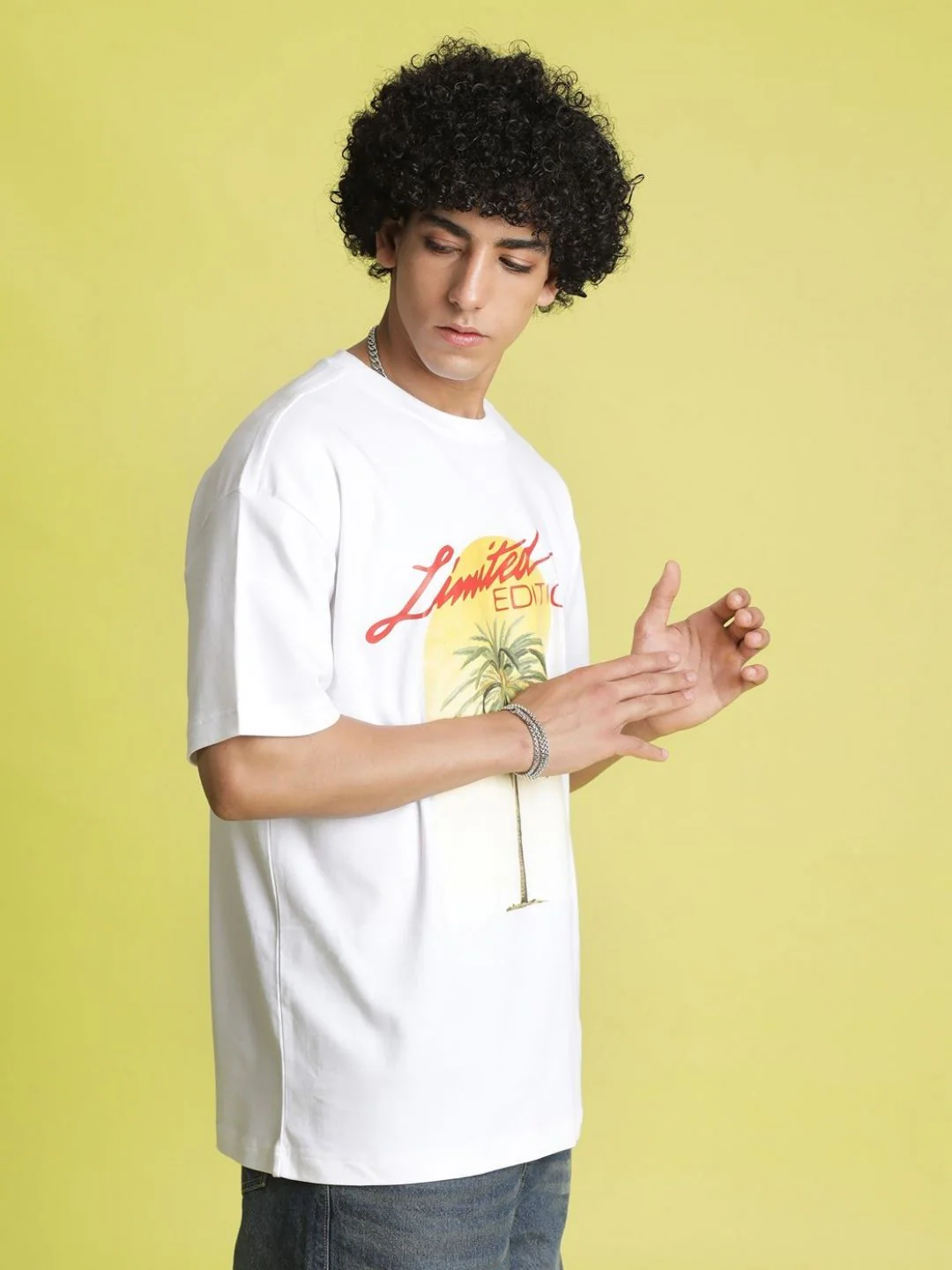 Bene Kleed Men Graphic Printed Round Neck Cotton T-shirt - Image 3