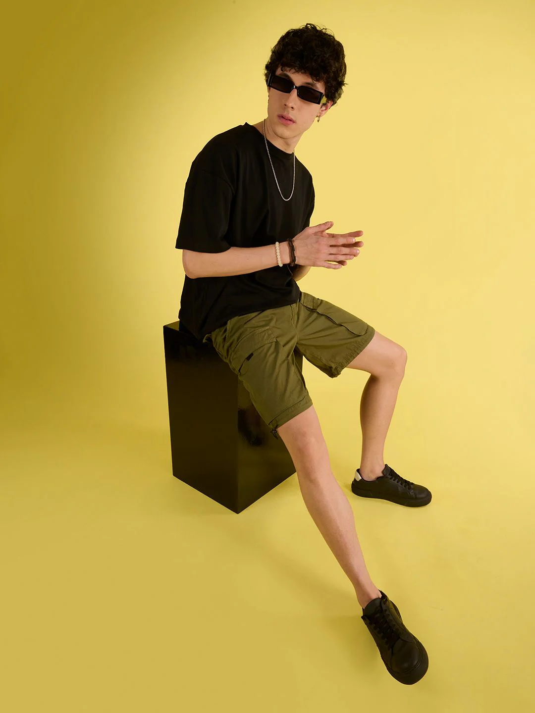 Bene Kleed Men Relaxed Fit Shorts - Image 5