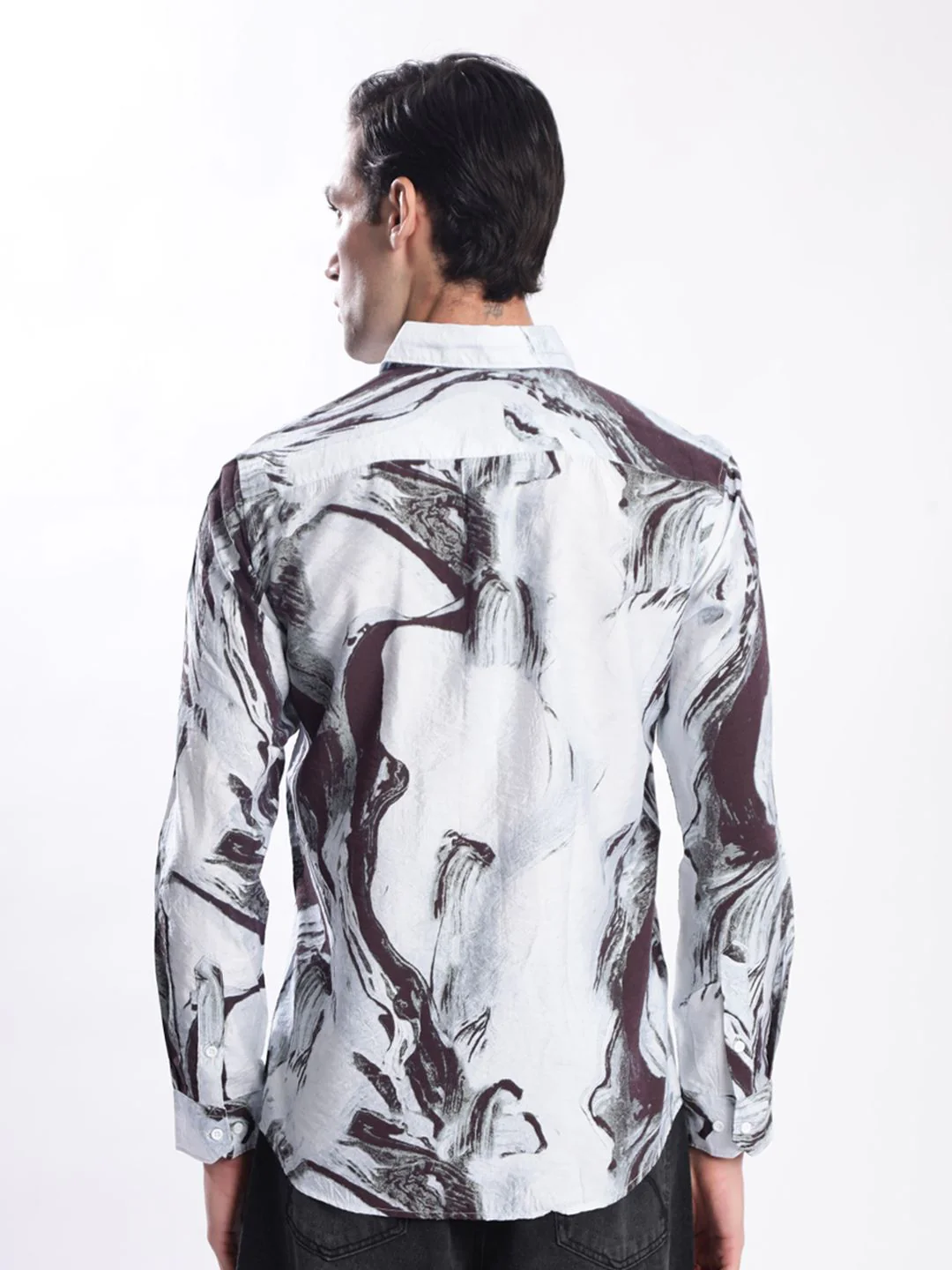 Bene Kleed Men Slim Fit Printed Casual Shirt - Image 5