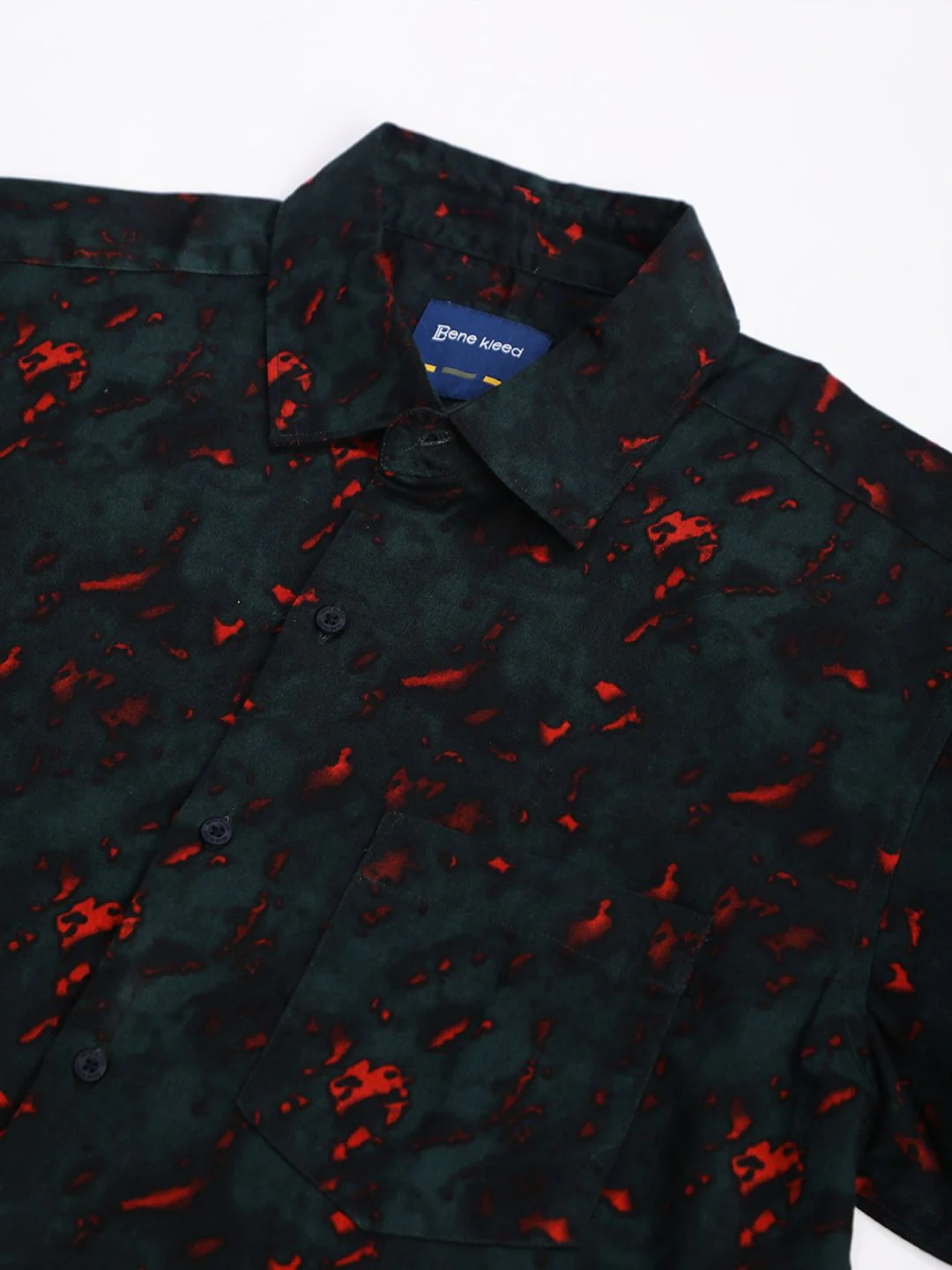 Bene Kleed Men Slim Fit Printed Casual Shirt - Image 7