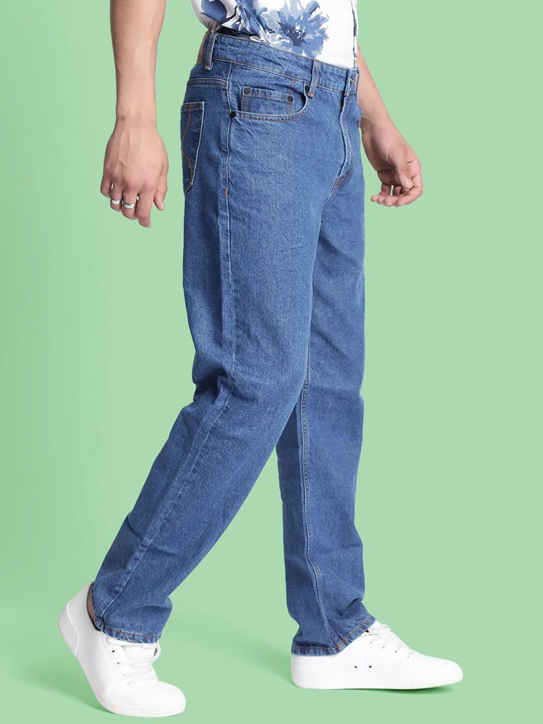 Bene Kleed Men Straight Fit Jeans - Image 2